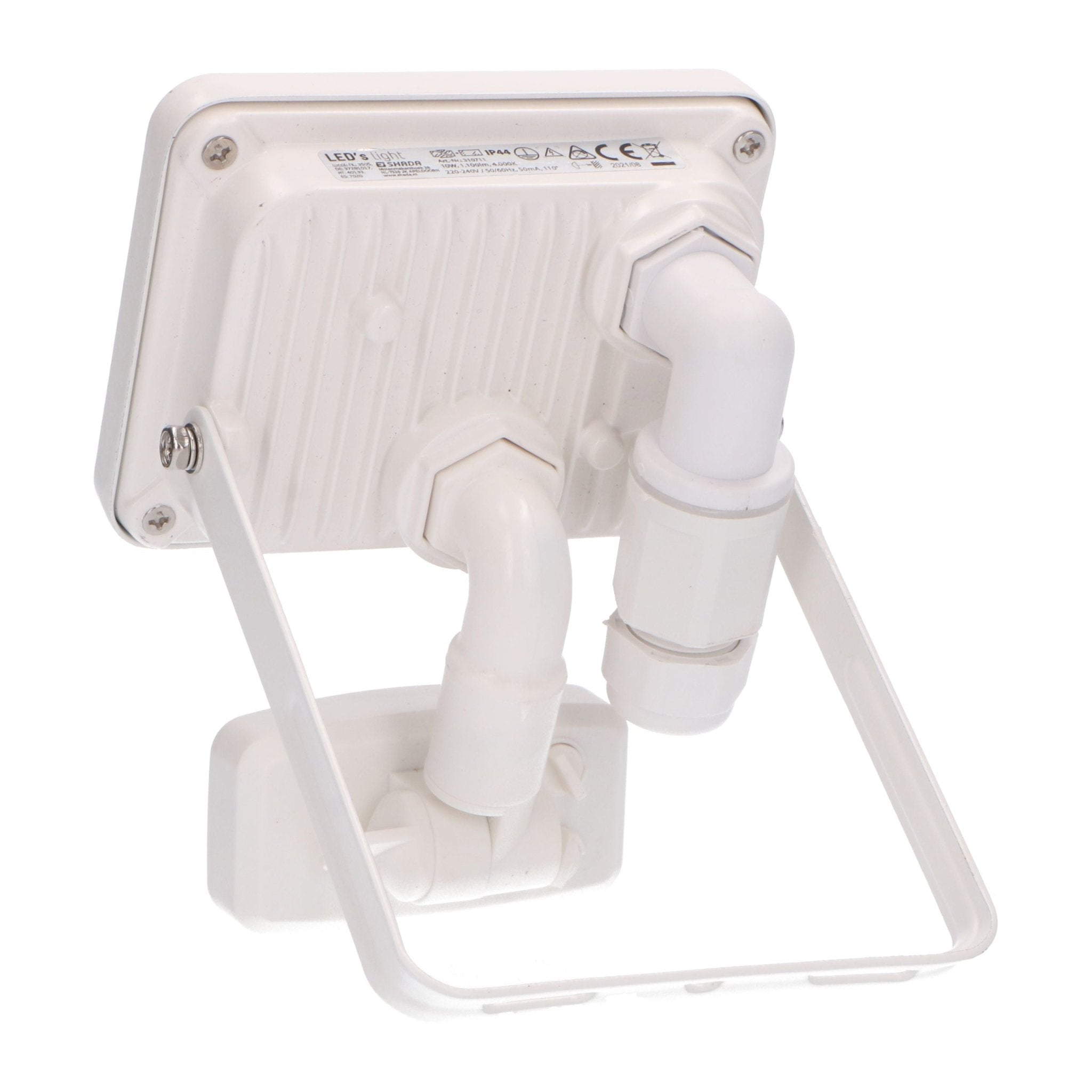 LED Schijnwerper met bewegingssensor 10W - IP44 - binnen en buiten - 1100 lm - Wit - LED.nl