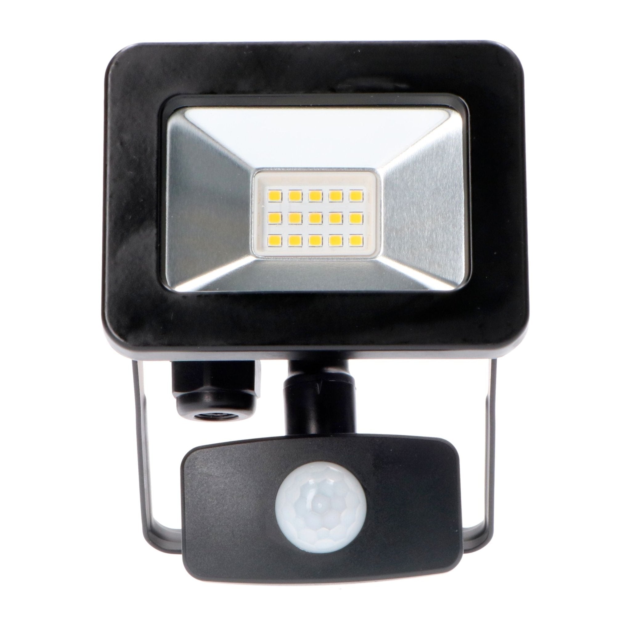 LED Schijnwerper met bewegingssensor 10W - IP44 - binnen en buiten - 1100 lm - Zwart - LED.nl