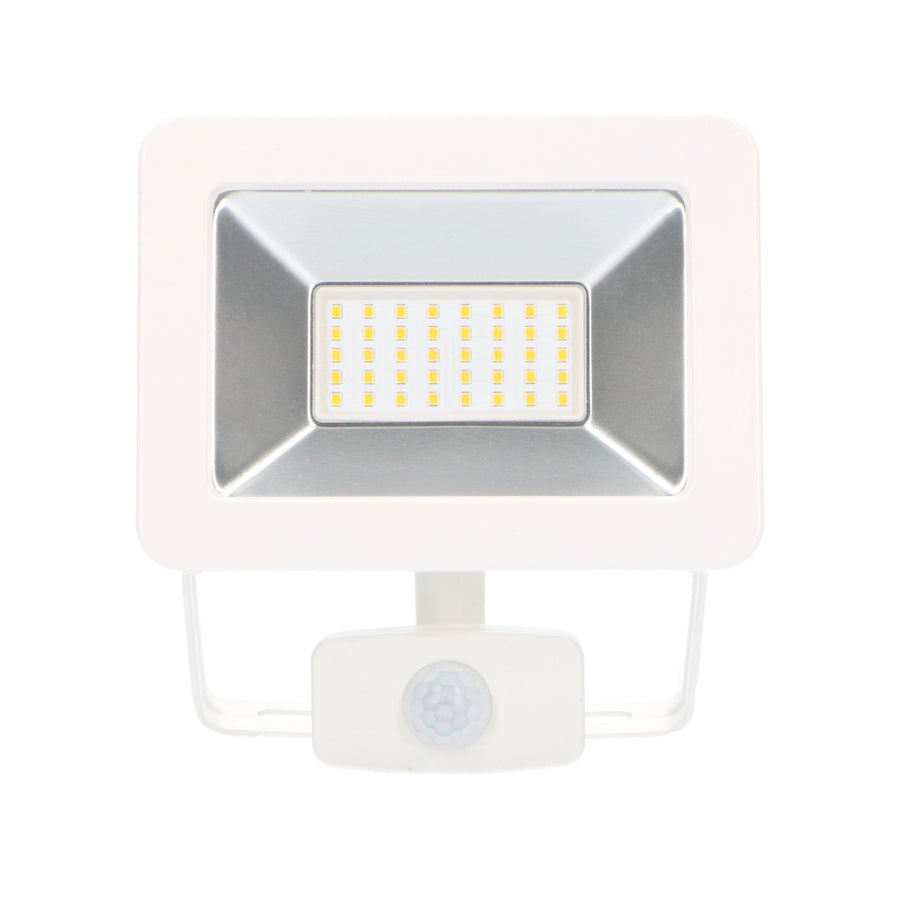 LED's Light Floodlight 3300 - Met licht- en bewegingssensor - Binnen & Buiten - 30W - Wit Schijnwerpers LED.nl