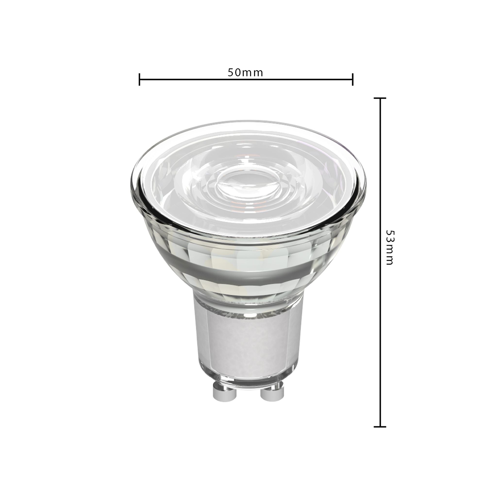 LED Spot GU10 - Helder - Warm wit - 3W vervangt 35W - LED.nl