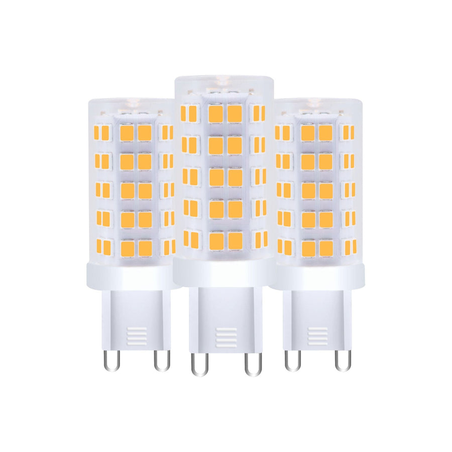 LED Steeklamp G9 - Helder - 220-240V - Warm wit - 4.7W (45W) - 3 lampjes Steeklampjes LED.nl