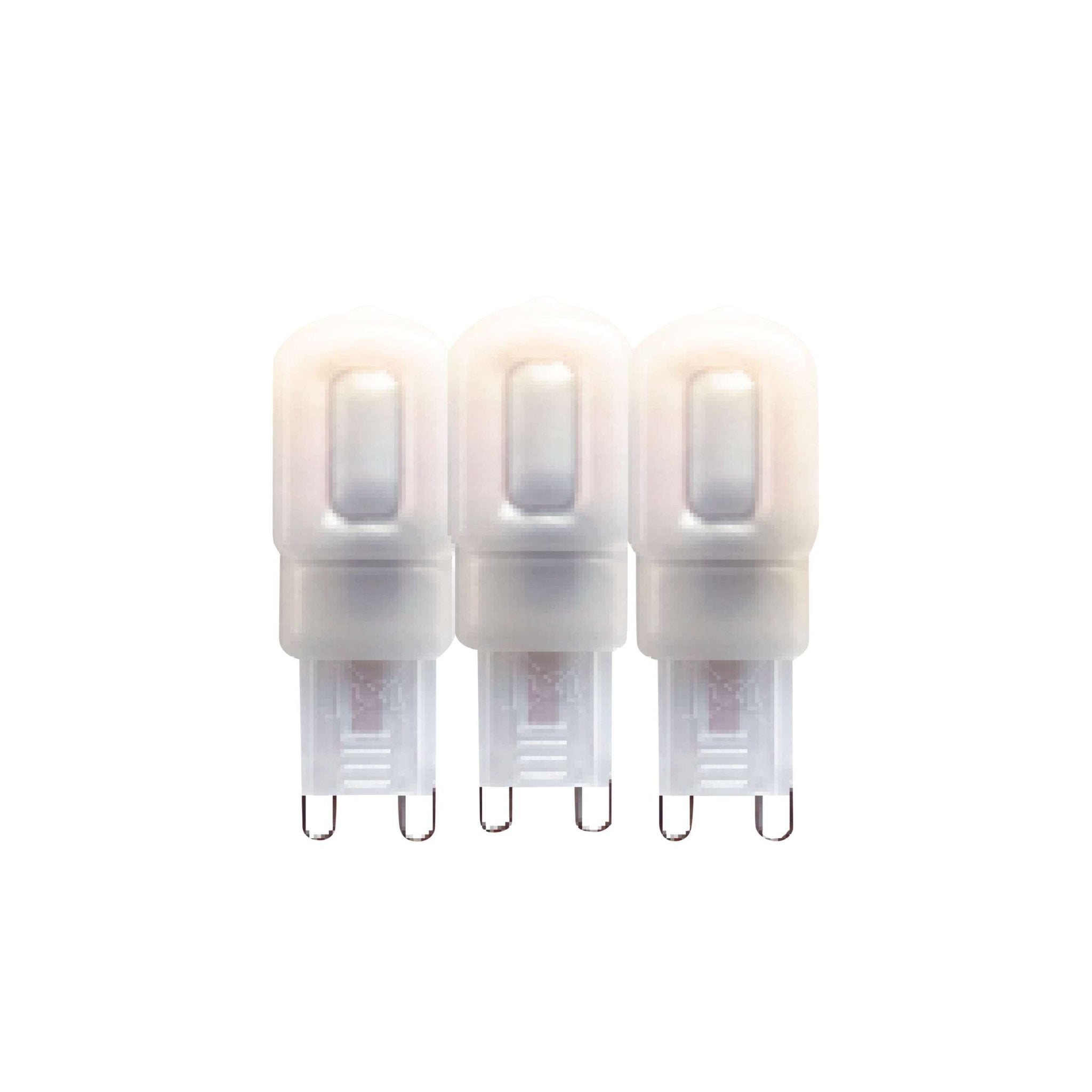 LED Steeklamp G9 - Mat - 220-240V - Warm wit - 2.5W (24W) - 3 lampjes - LED.nl