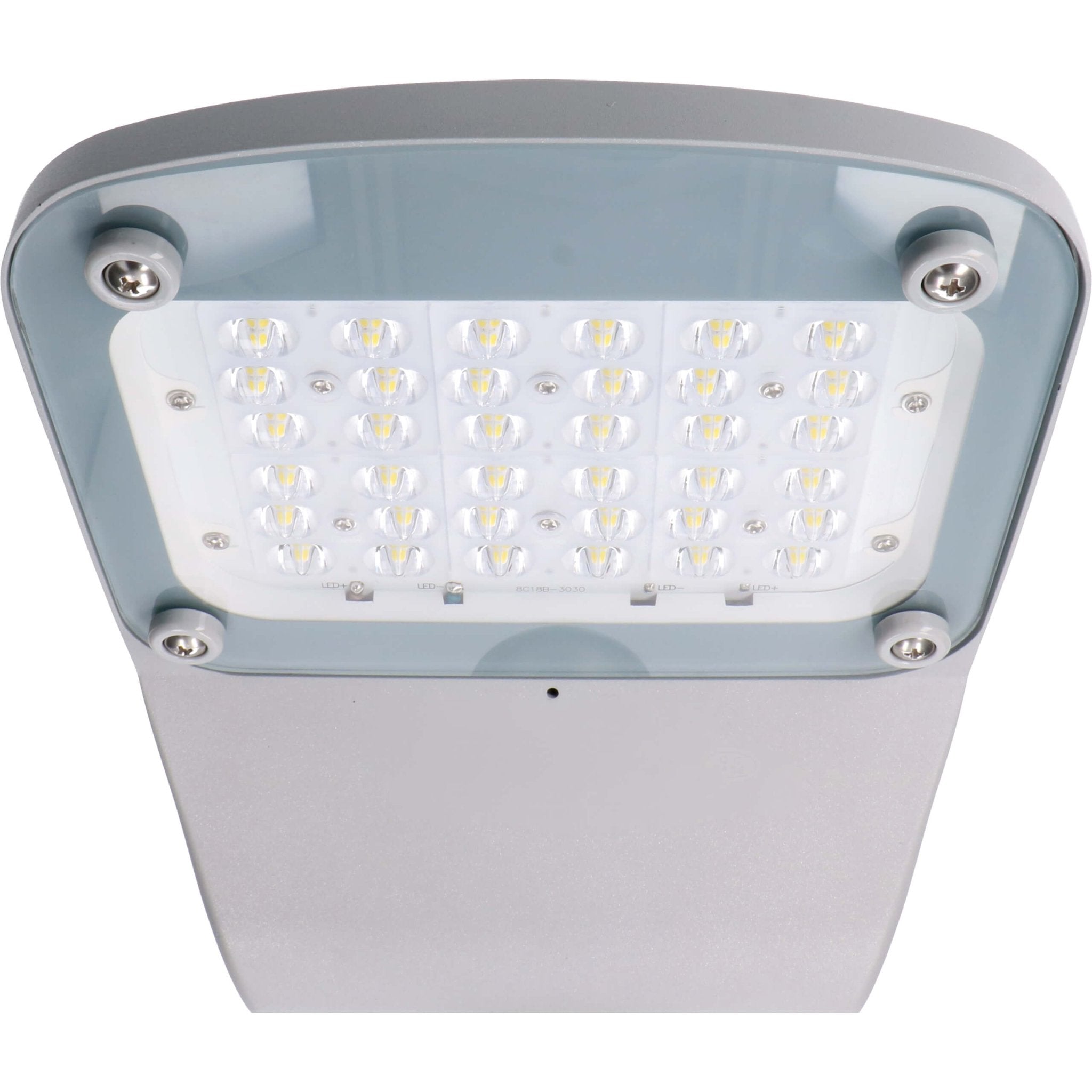 LED Straatverlichting Lantaarnpaal 60W - Waterdicht & Impactbestendig - IP66 - Grijs - LED.nl