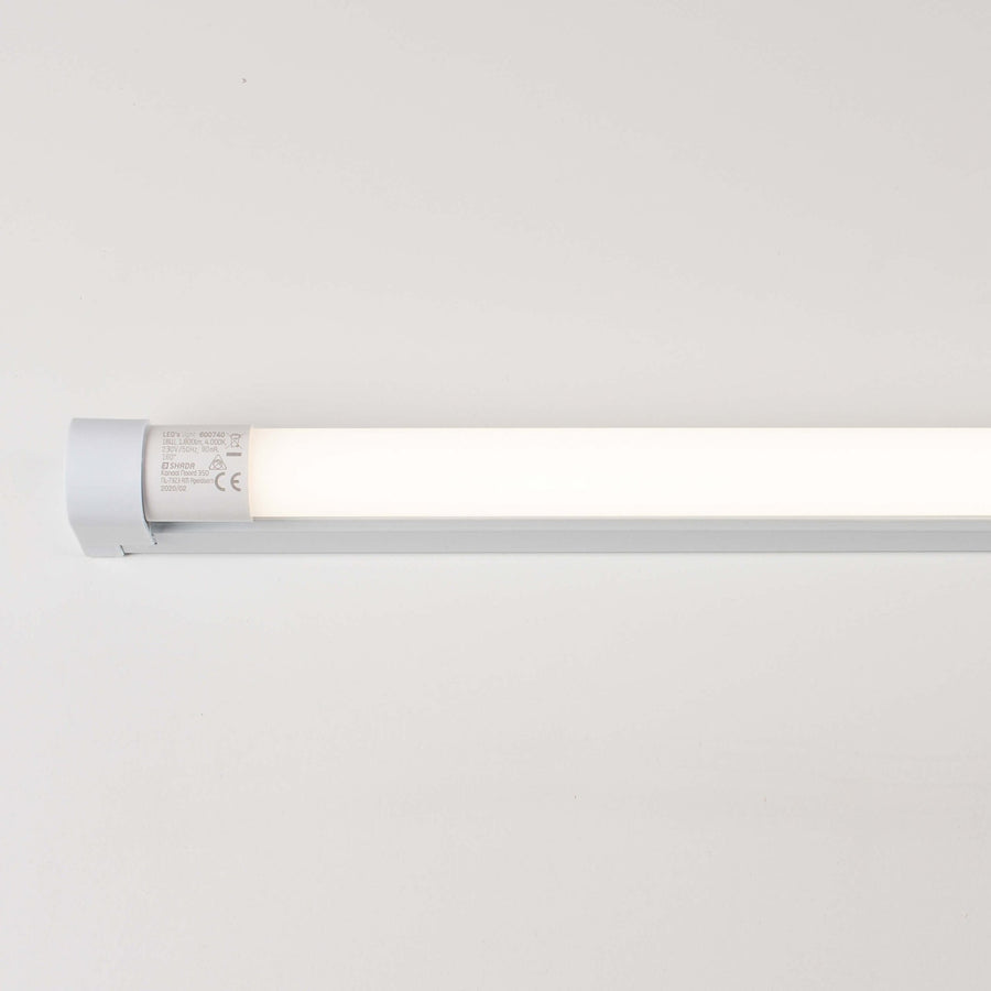 4 PACK - LED's Light LED licht balk 60 cm voor binnen - Armatuur inclusief LED TL buis - 1000 lm TL verlichting LED.nl