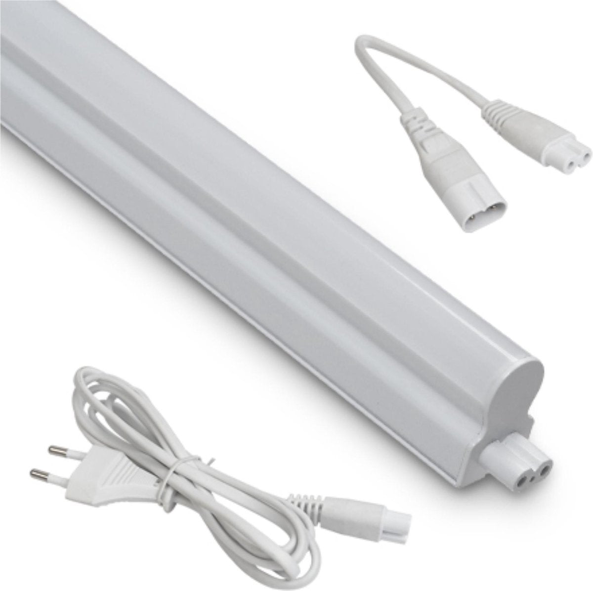 Koppelbare LED TL lamp 30 cm met stekker kopen? - LED.nl