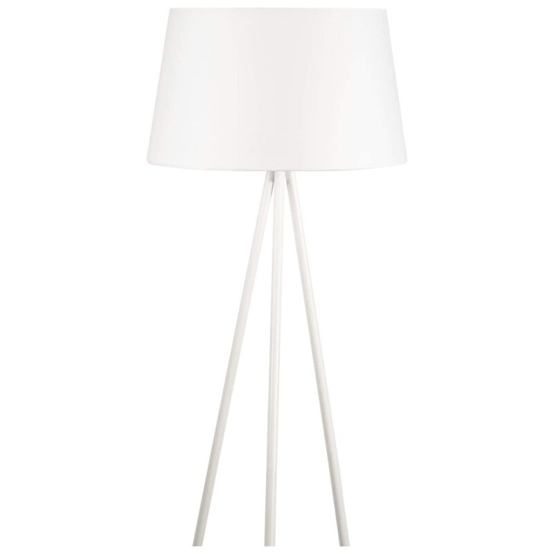 LED Vloerlamp driepoot met schakelaar - 136 cm - Wit / Grijs - LED.nl