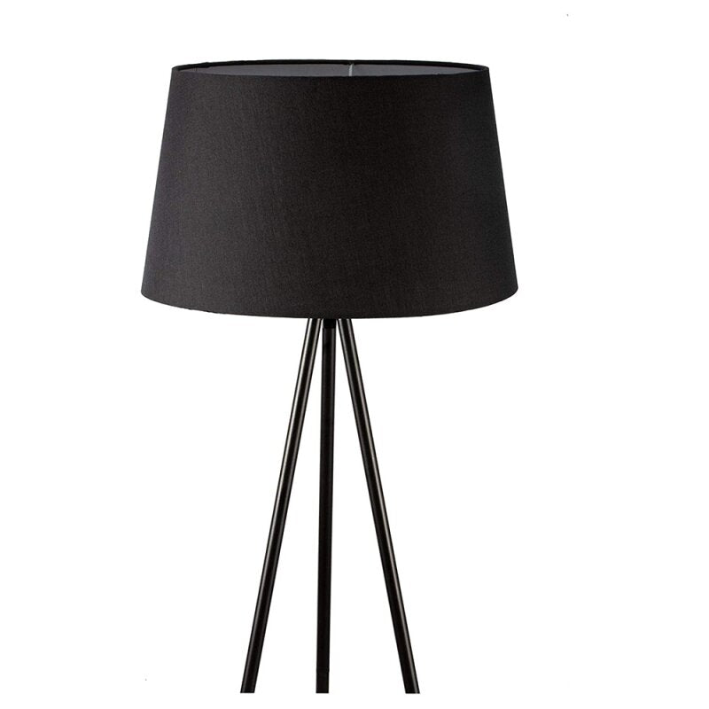 LED Vloerlamp driepoot met schakelaar - 136 cm - Zwart / Goud - LED.nl