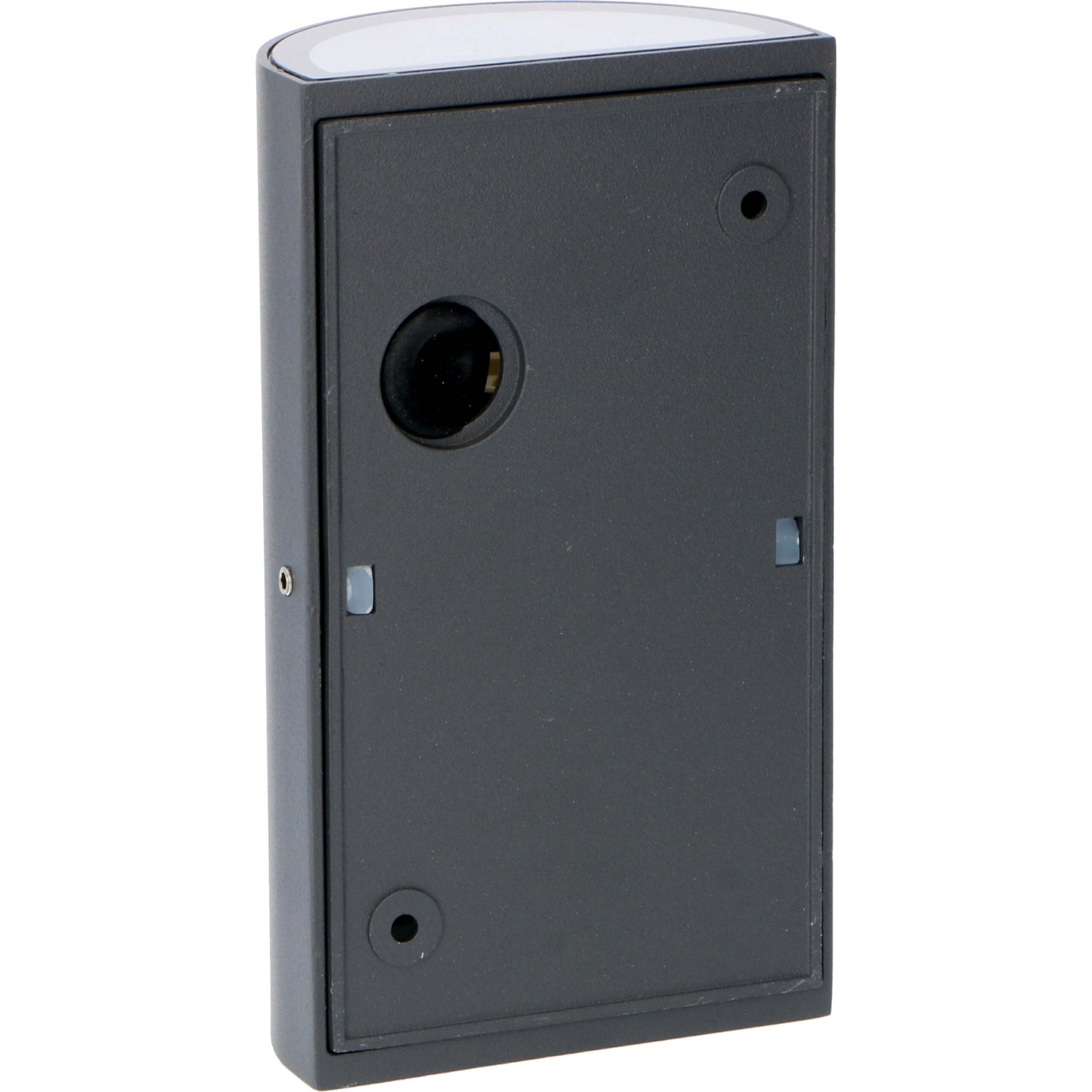 LED Wandlamp buiten - Halve cilinder met 2 lichtpunten - Siena - IP44 - Antraciet - LED.nl
