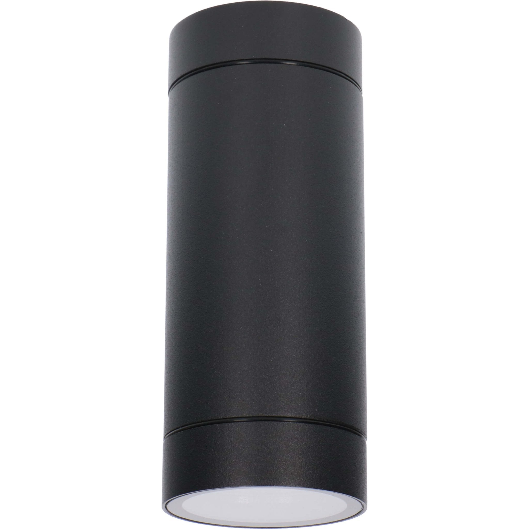 LED Wandlamp buiten met 2 x GU10 fitting - Rond - Carpi - IP44 - Antraciet - LED.nl