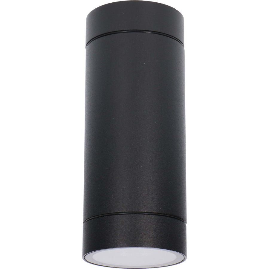 3 pack - LED's Light Up & Down Light Wandlamp - 2x GU10 fitting - IP44 - Antraciet - Model Carpi Wandlampen LED.nl