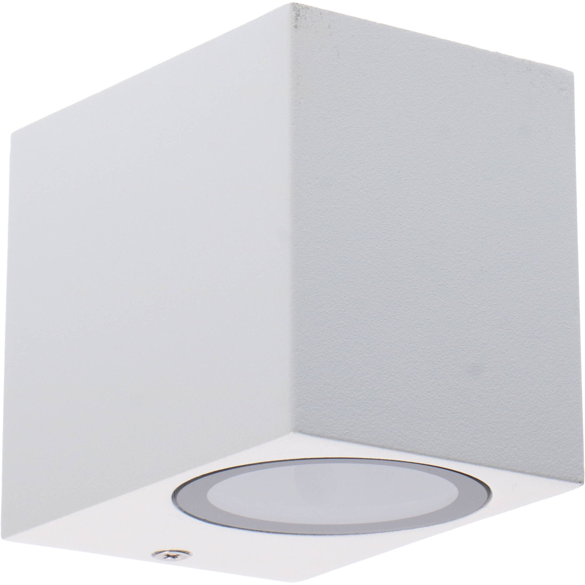 LED Wandlamp buiten met GU10 fitting - Rome - Vierkant - IP44 - Wit - LED.nl