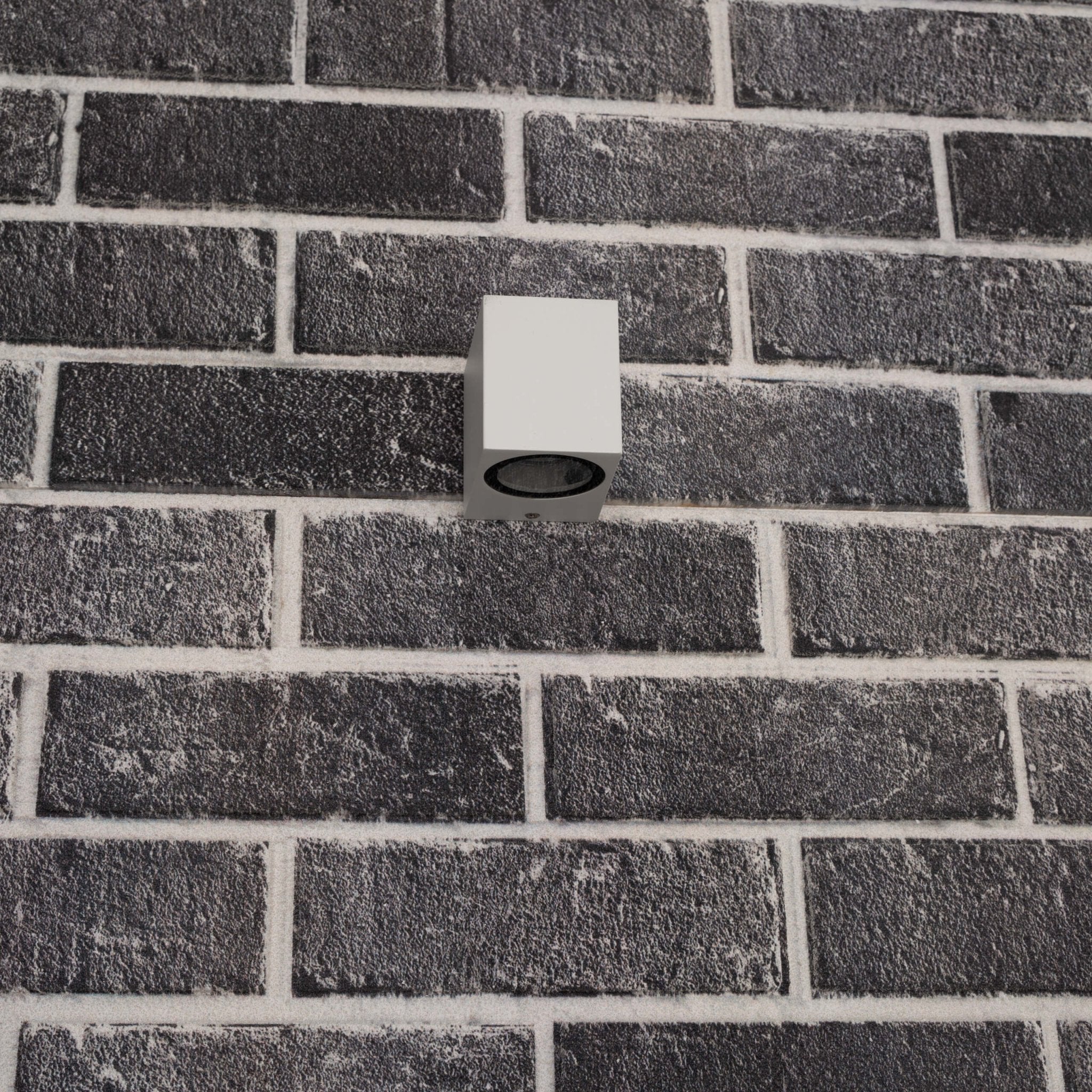 LED Wandlamp buiten met GU10 fitting - Rome - Vierkant - IP44 - Wit - LED.nl