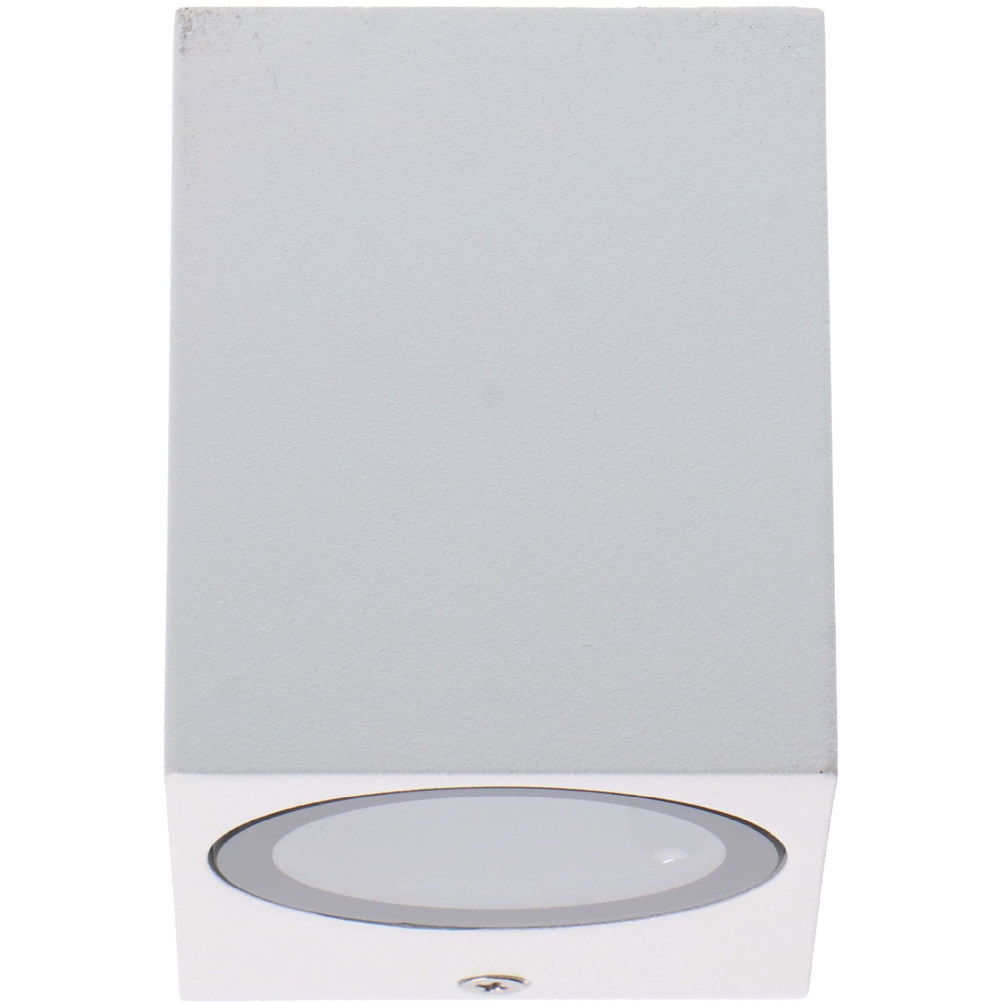LED Wandlamp buiten met GU10 fitting - Rome - Vierkant - IP44 - Wit - LED.nl