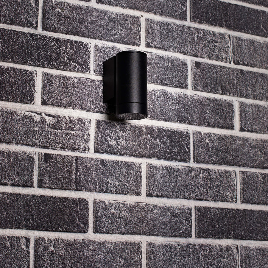 LED's Light Muurlamp voor buiten - GU10 fitting - IP44 waterbestendig - Antraciet - Model Carpi Wandlampen LED.nl