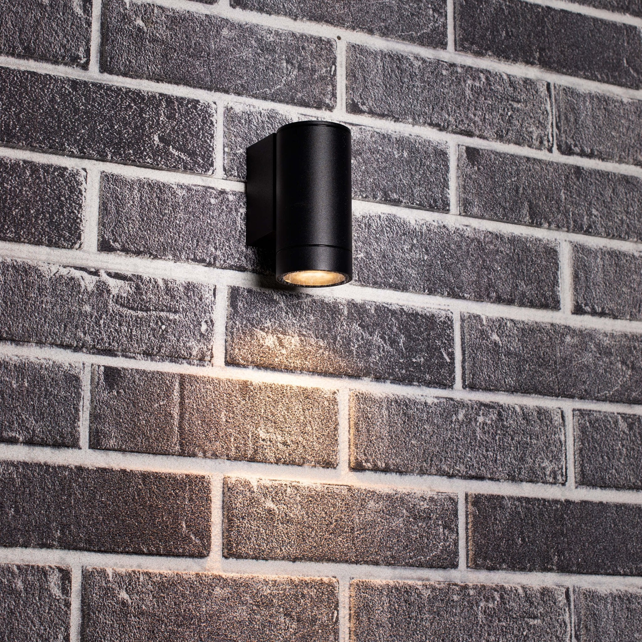 LED Wandlamp buiten met GU10 fitting - Rond - Carpi - IP44 - Antraciet - LED.nl