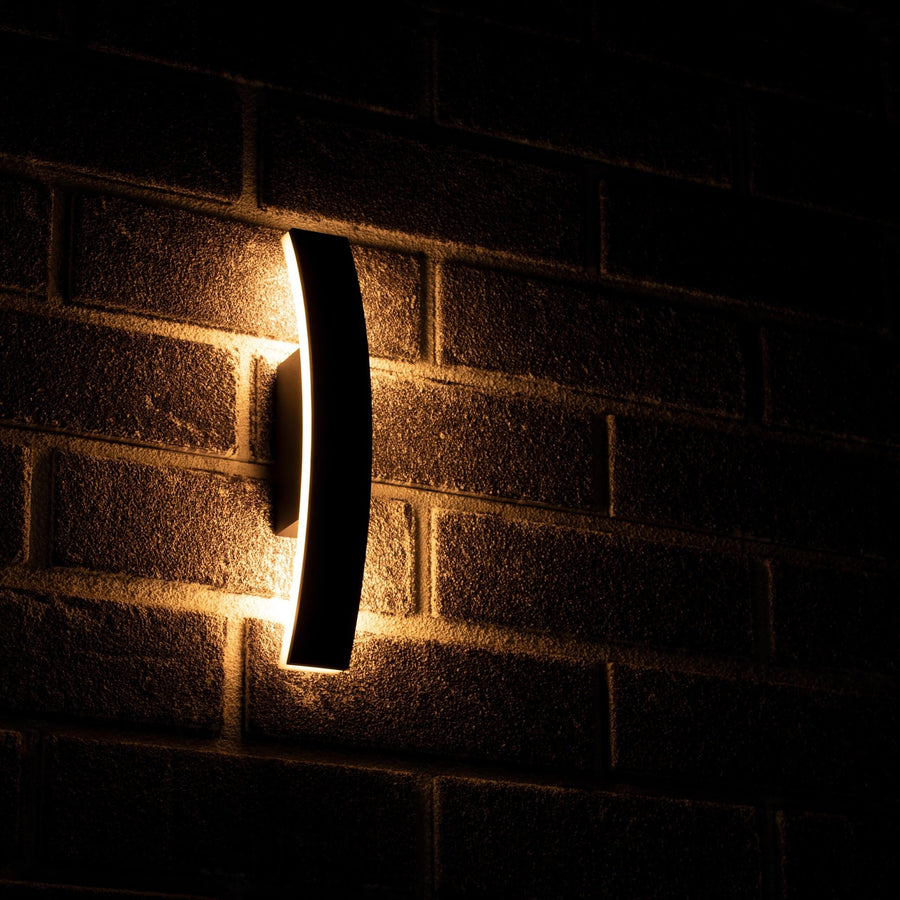 LED's Light Wall Lamp Outdoor - Model Todi - Rotatable - Warm white light all around - IP54 - Anthracite - LED.nl
