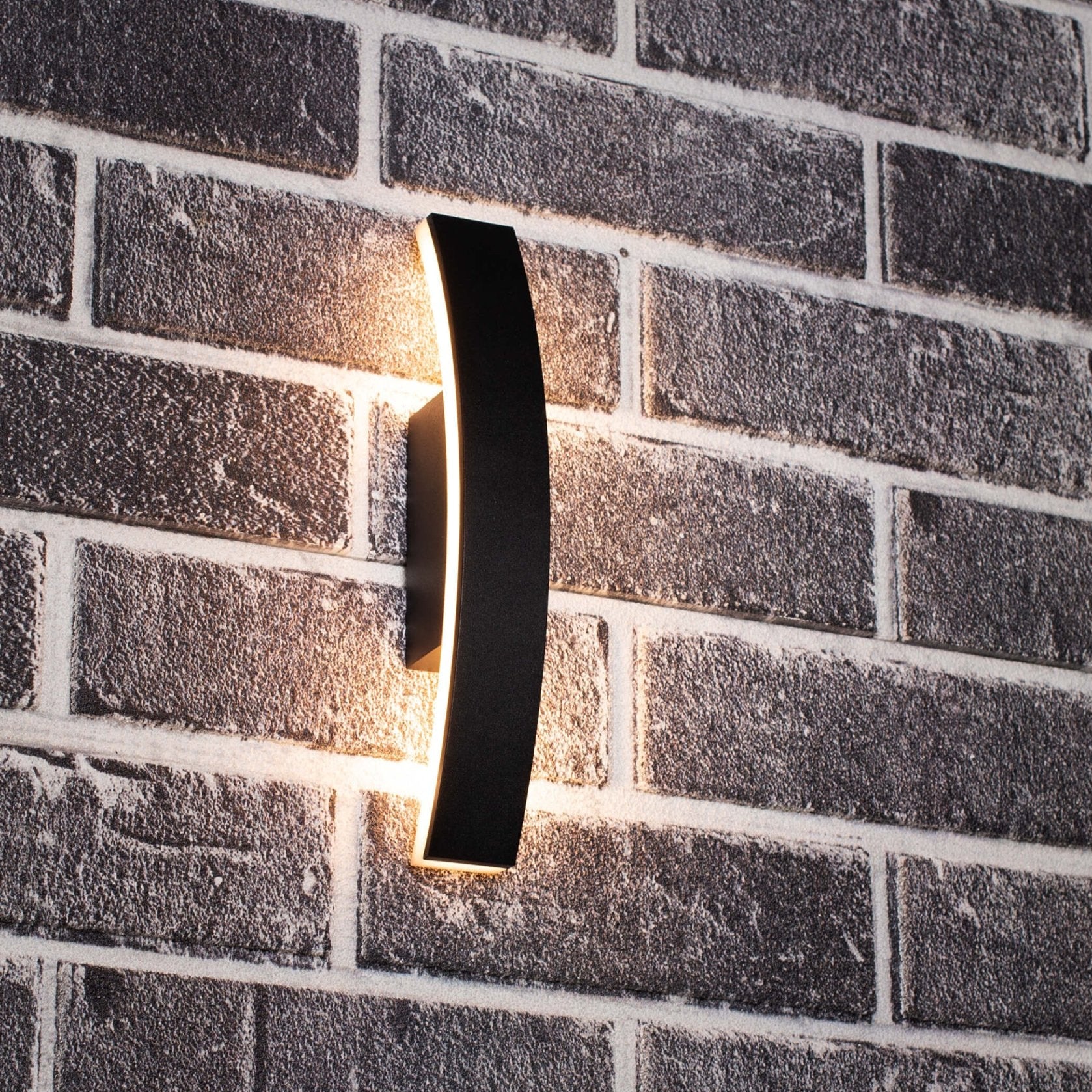 LED Wandlamp buiten - Rondom warm wit licht - IP54 - Todi - Antraciet - LED.nl