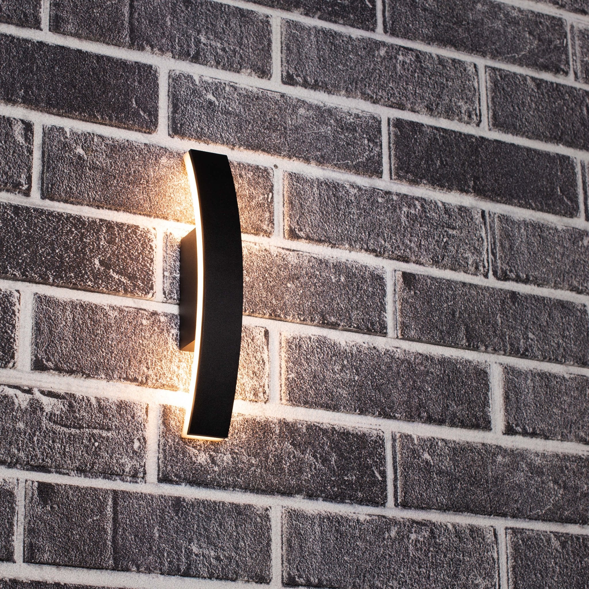 LED Wandlamp buiten - Rondom warm wit licht - IP54 - Todi - Antraciet - LED.nl
