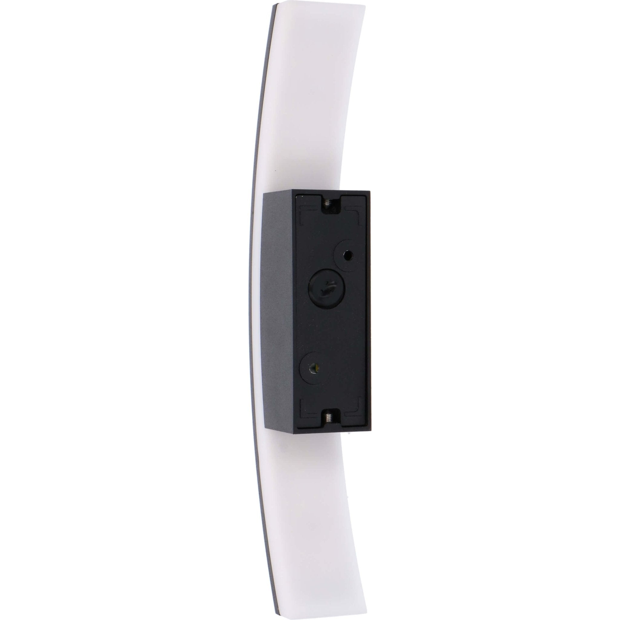 LED Wandlamp buiten - Rondom warm wit licht - IP54 - Todi - Antraciet - LED.nl
