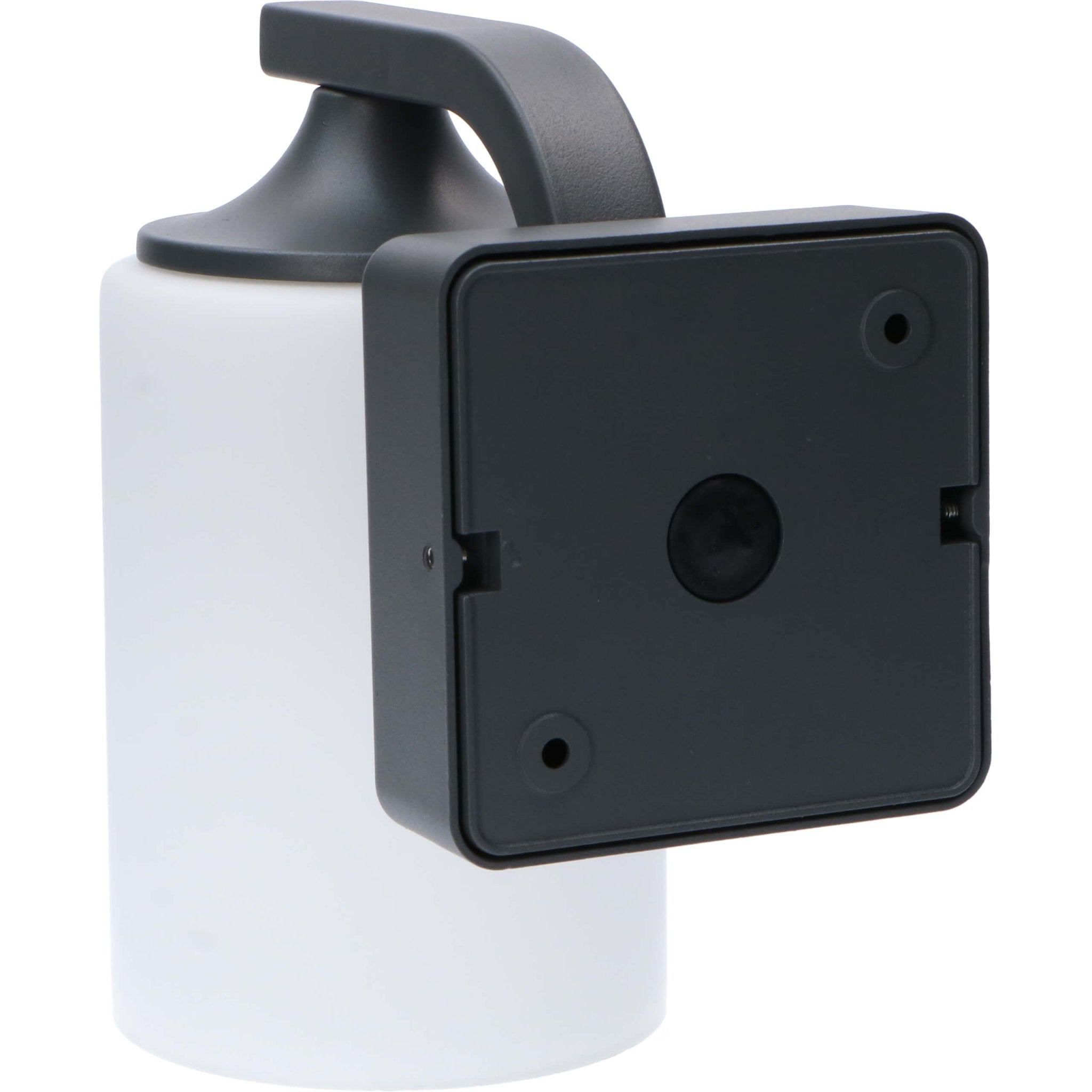 LED Wandlamp Milky met E27 fitting - Noto - IP44 - Antraciet - LED.nl