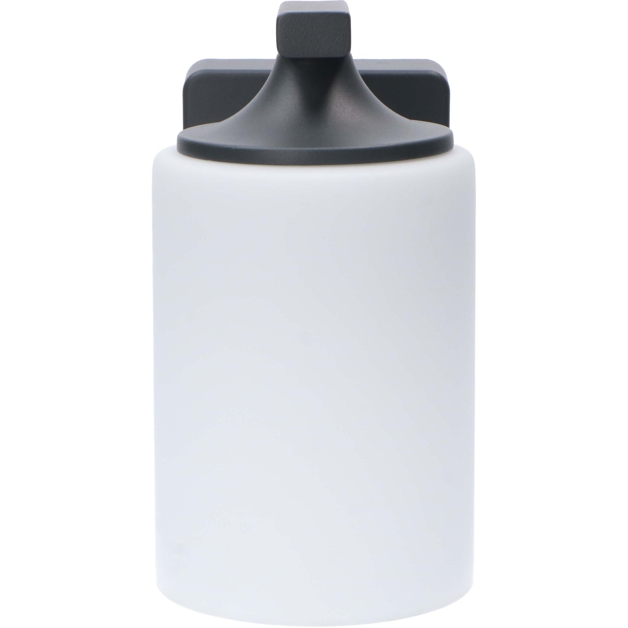 LED Wandlamp Milky met E27 fitting - Noto - IP44 - Antraciet - LED.nl