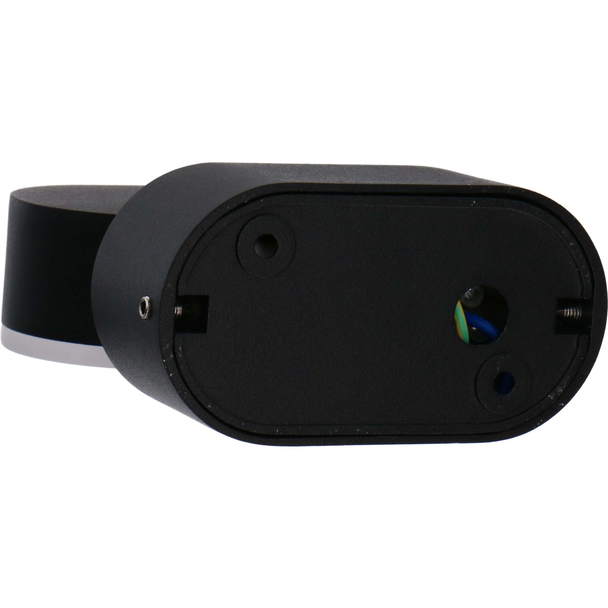 LED Wandspot Enkel - Draaibaar - Warm wit licht - IP44 - Rieti - Zwart - LED.nl