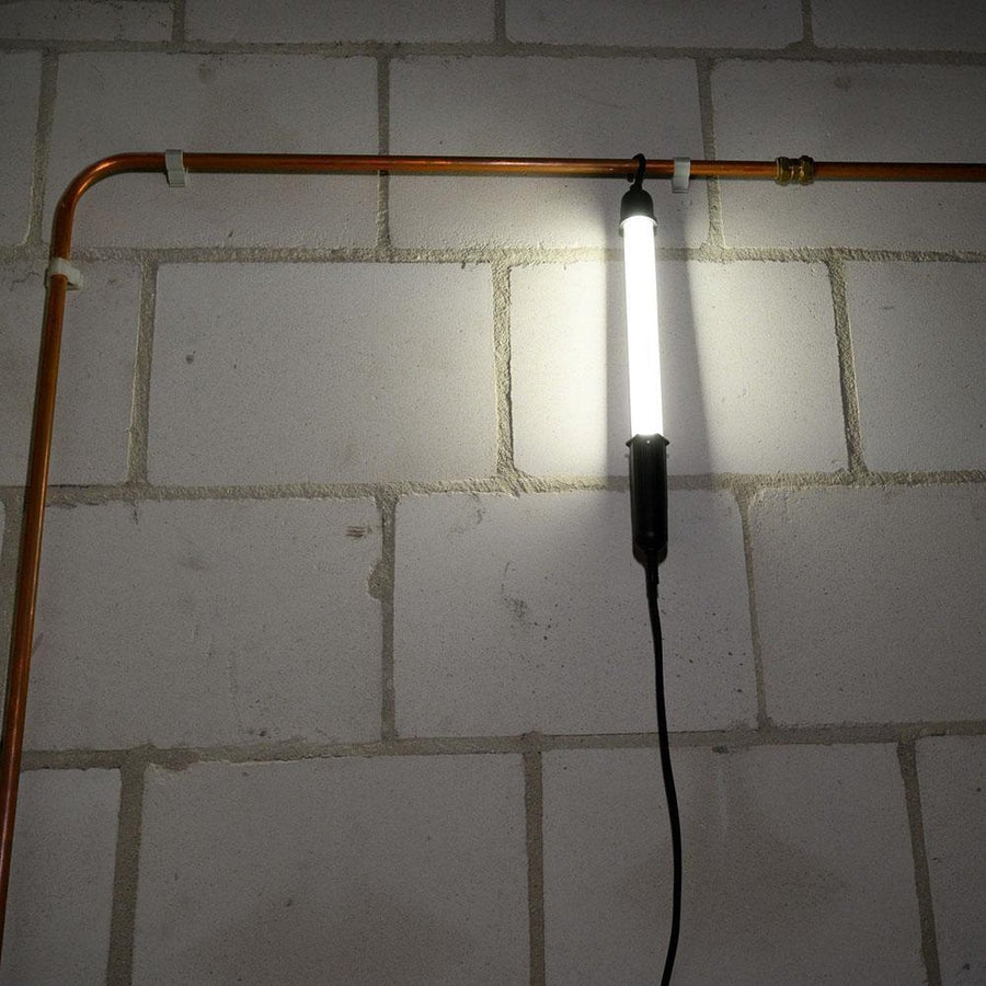 LED's Work Draagbare Werklamp 350 - 5 meter snoer - Inspectielamp met haak - Zwart Werklampen LED.nl