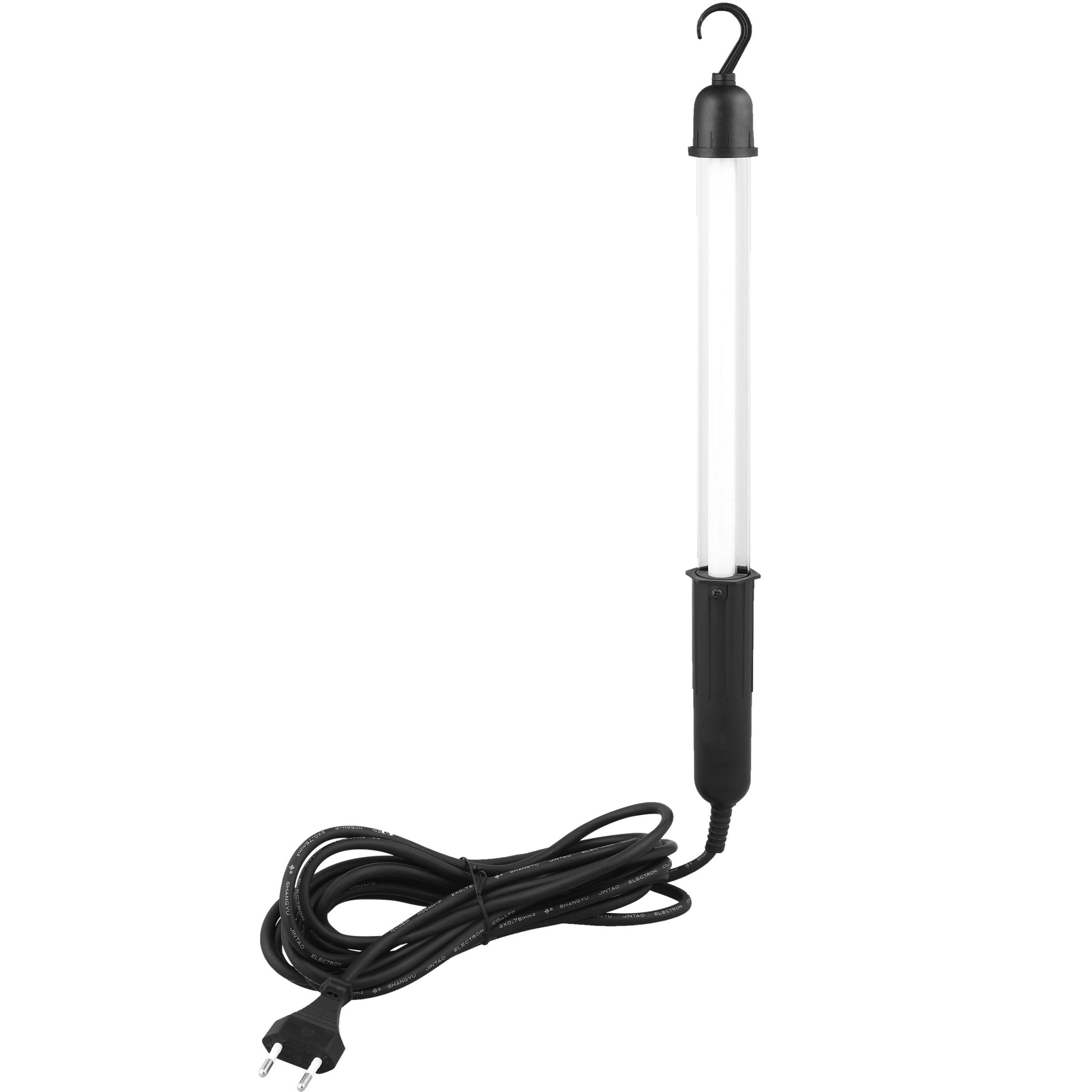LED Werklamp met 5 meter snoer - Inspectielamp met haak - 350 lm - Zwart - LED.nl