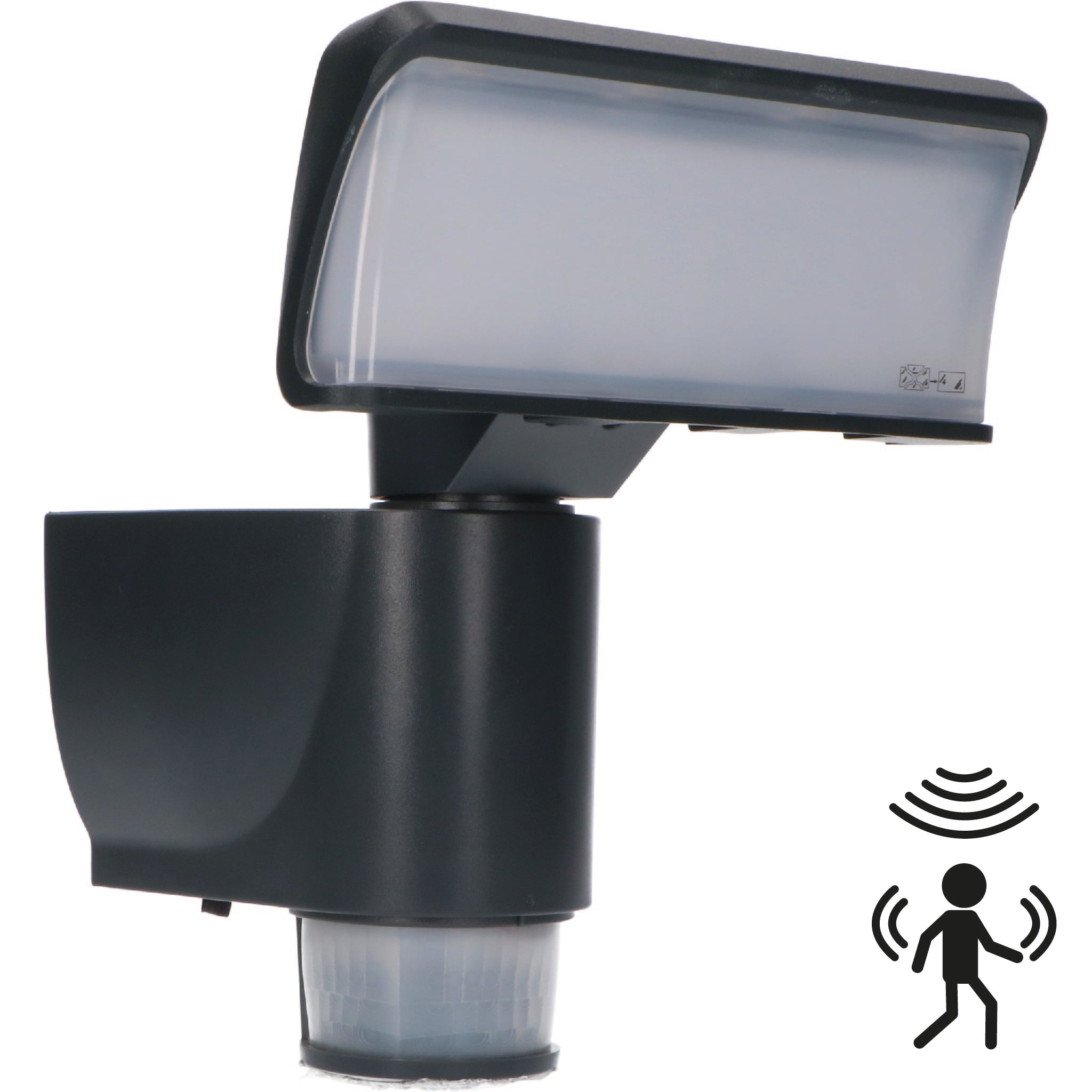 LED's Light LED Schijnwerper met Sensor - Automatische bewegingsvolging - Antraciet - LED.nl