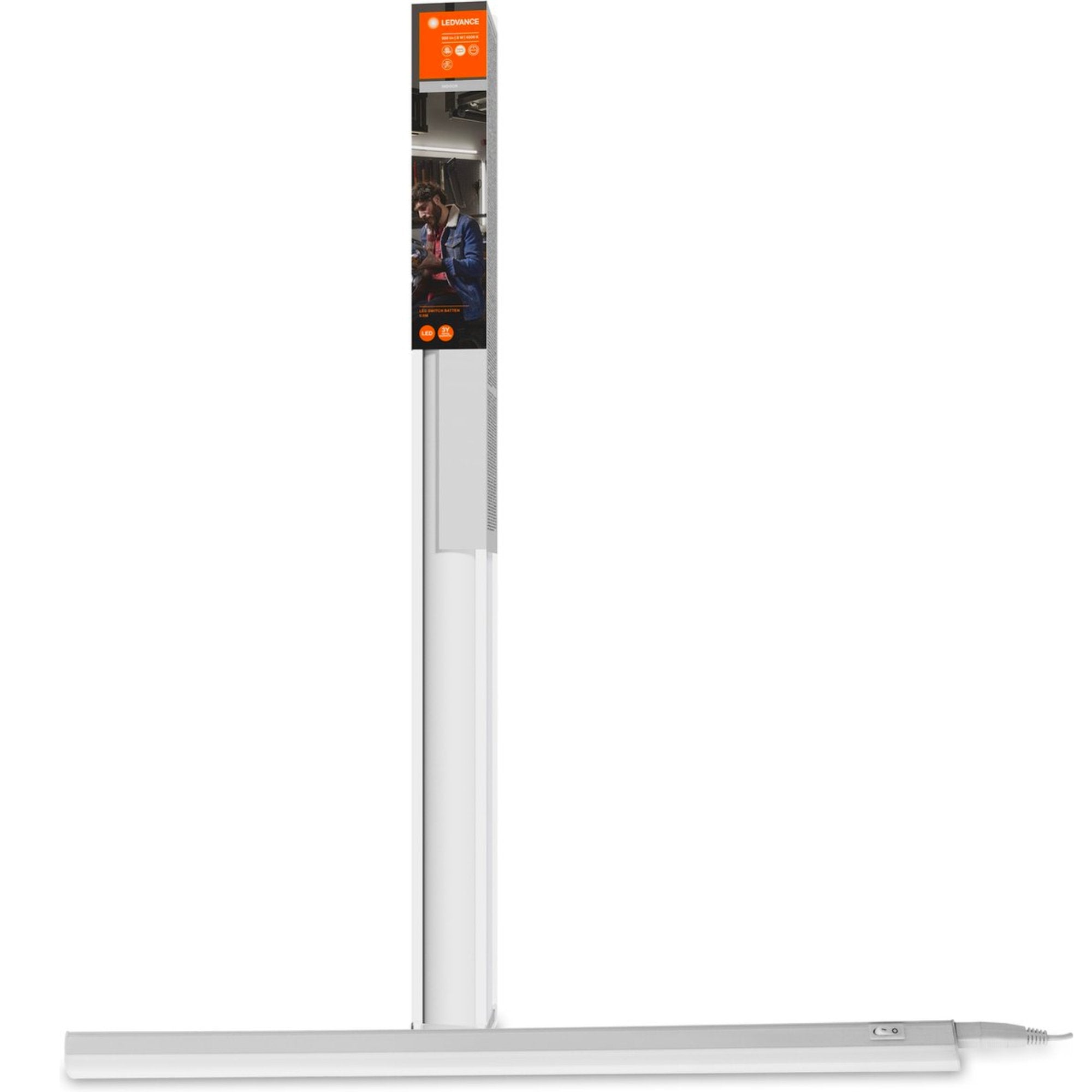 LEDVance LED Onderbouwverlichting 60 cm - Complete set incl. voeding en koppelstuk - 900 lumen - LED.nl