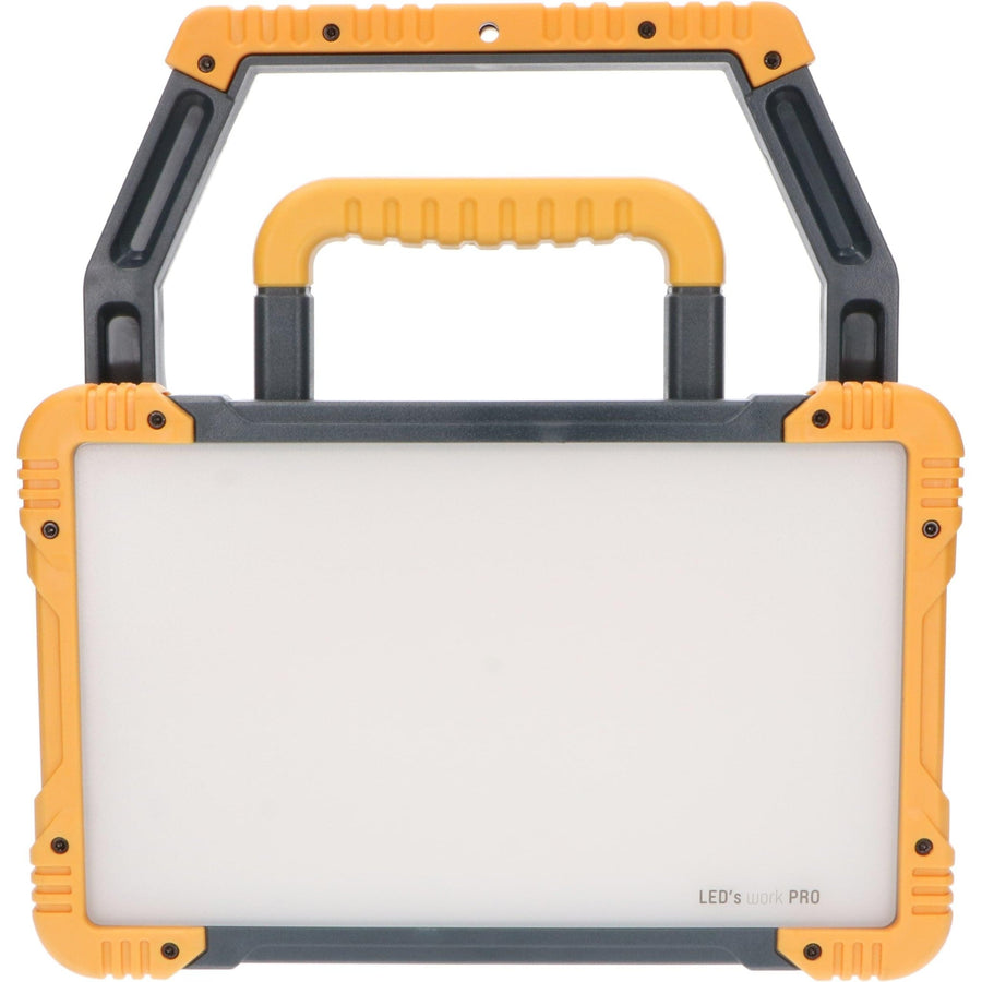 LED's Work Oplaadbare LED Bouwlamp 1500 - Draadloze werking op accu – IP54 – Rough Service Tested Bouwlampen LED.nl