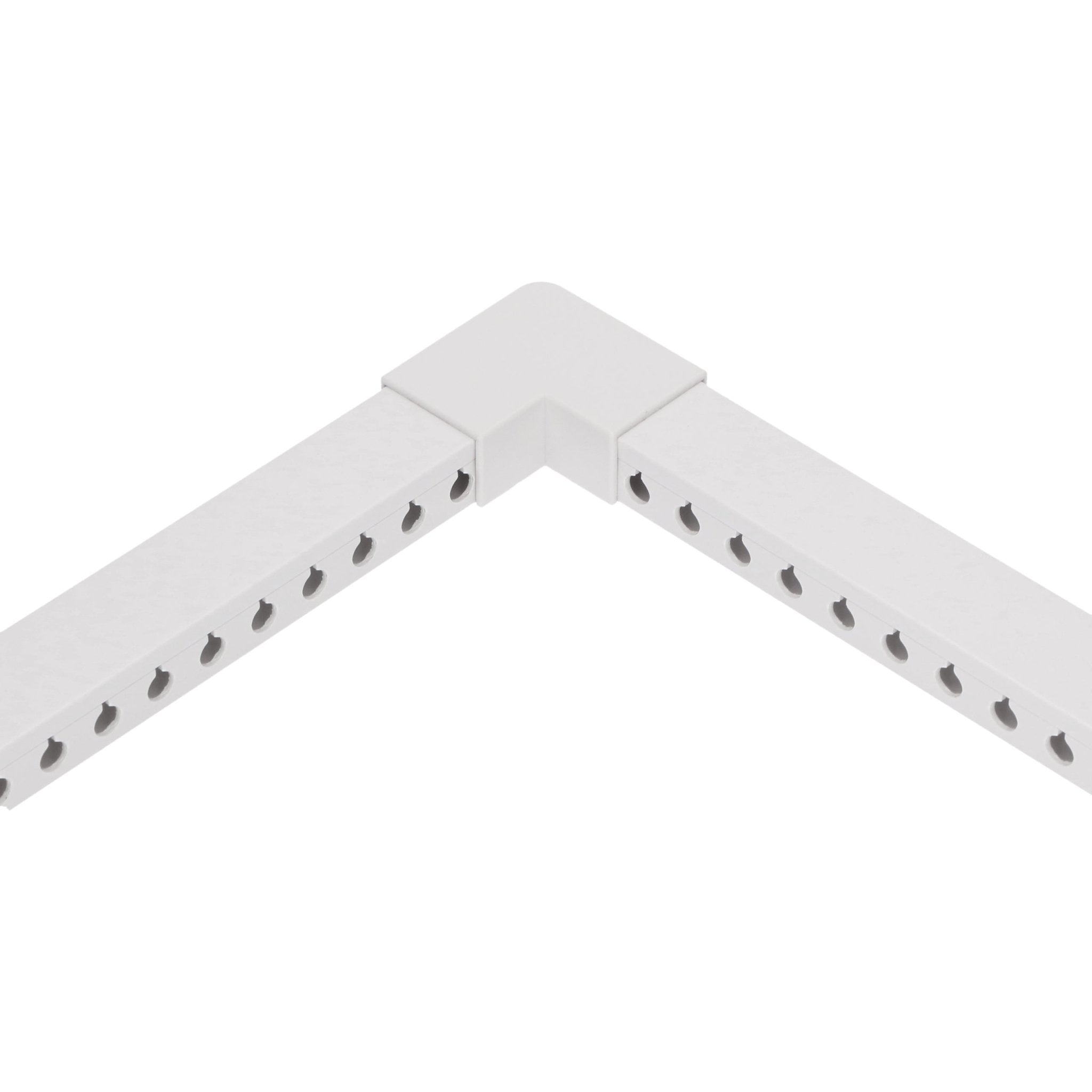 Organice Kabelgoten set met plakstrip - Zelfklevende organiser voor bureau & TV - Wit - LED.nl