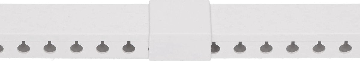 Organice Kabelgoten set met plakstrip - Zelfklevende organiser voor bureau & TV - Wit - LED.nl