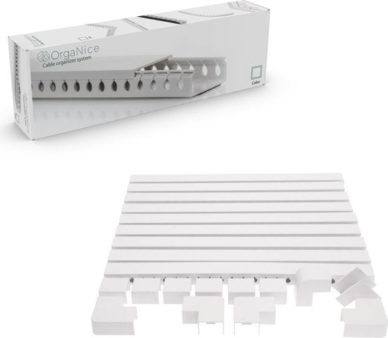 DOMAR® 3m kabelgoot zelfsluitend & flexibel - Kabelgoot voor optimaal cable management - Kabel DOMAR® 3m kabelgoot zelfsluitend & flexibel - Kabelgoot voor optimaal cable management - Kabel