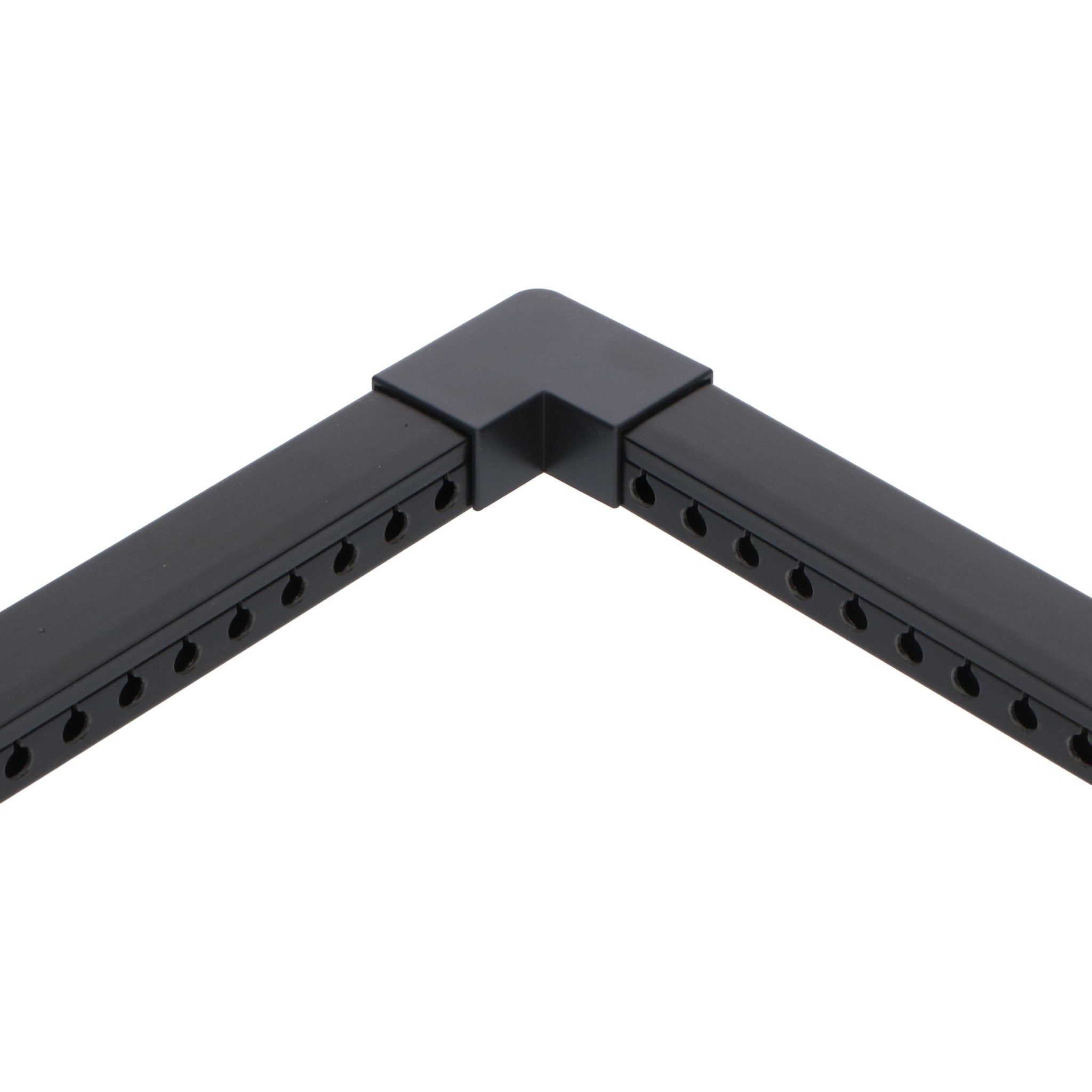 Organice Kabelgoten set met plakstrip - Zelfklevende organiser voor bureau & TV - Zwart - LED.nl