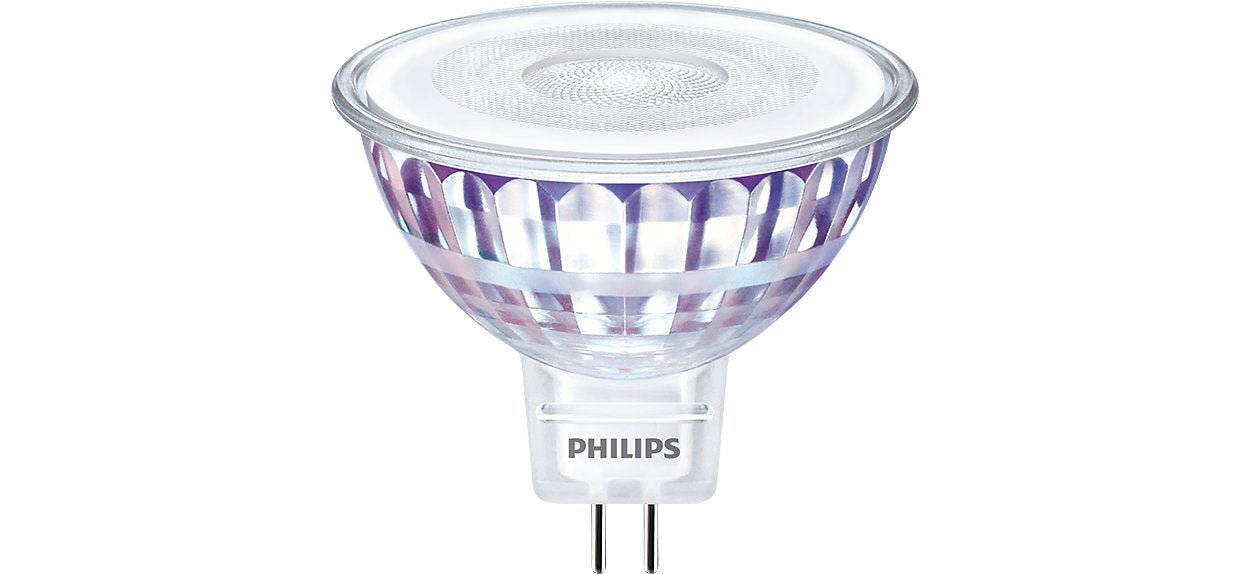 Philips LED lamp - MR16 - GU5.3 fitting - 3W = 20W - Warm wit - 1 lampje - LED.nl