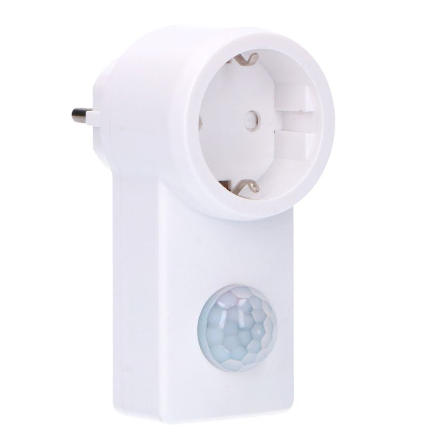 LED's Light plug-in Motion Sensor with Socket - 10 meter range - Incl. daylight sensor - LED.nl