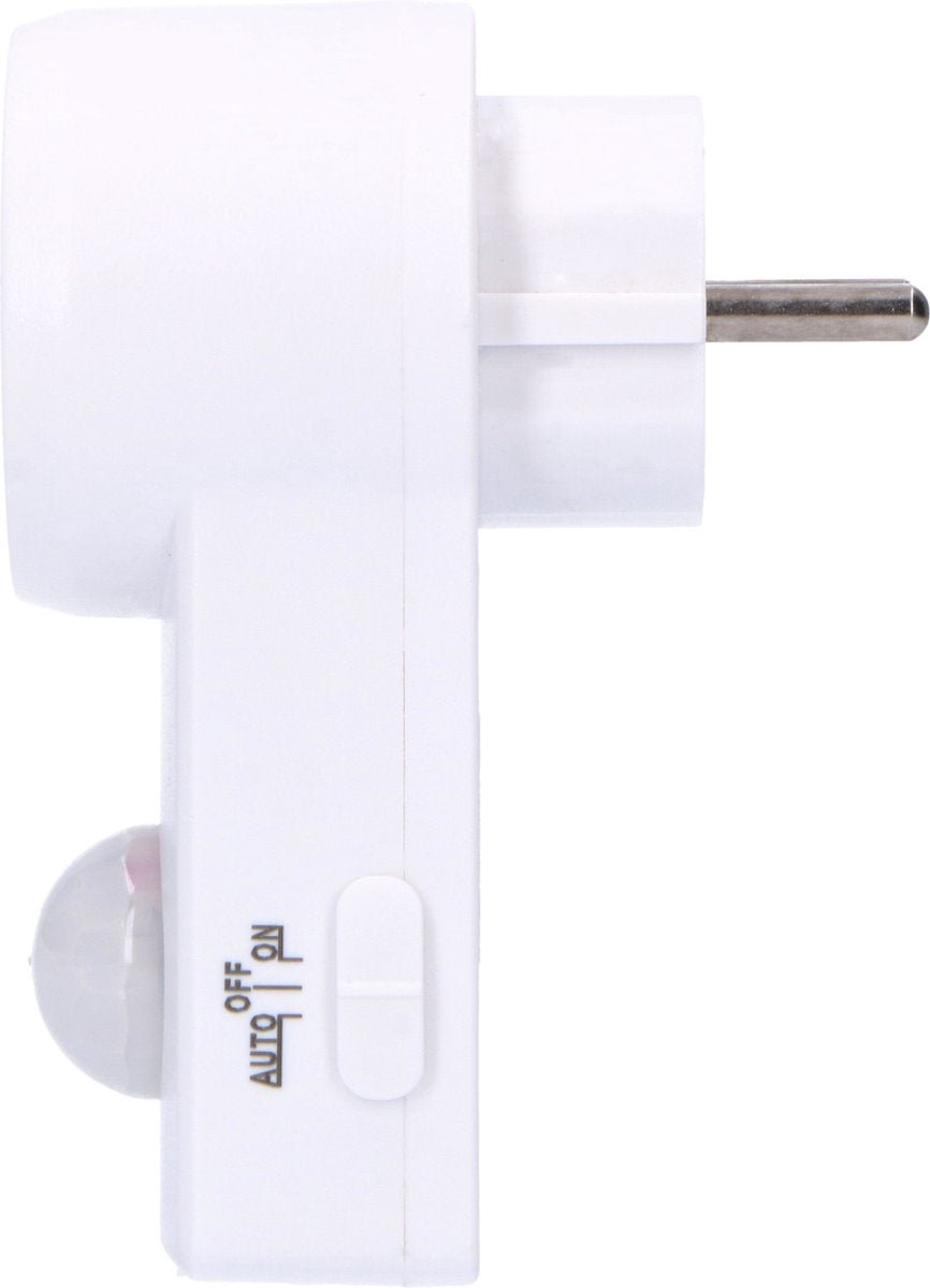 Plug-in Bewegingssensor met stopcontact - Bewegingssensor met 10 meter bereik - LED.nl