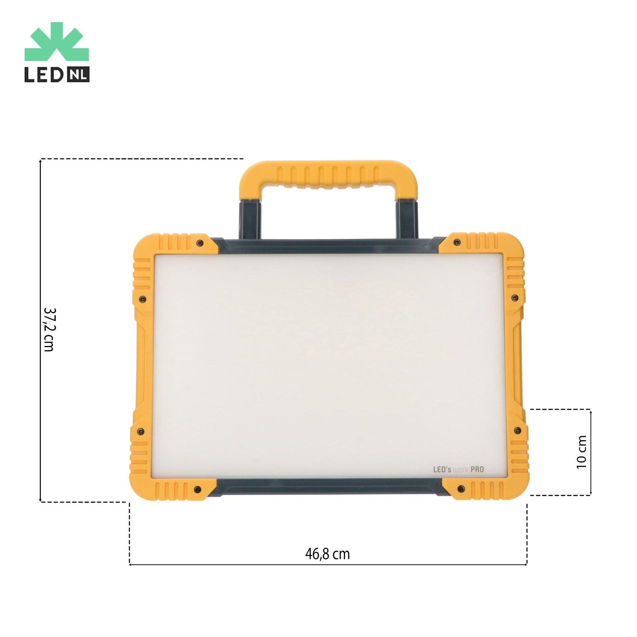 Premium LED bouwlamp 100W – 5 meter snoer – Rough Service Tested – 11000 lumen – IP54 - LED.nl