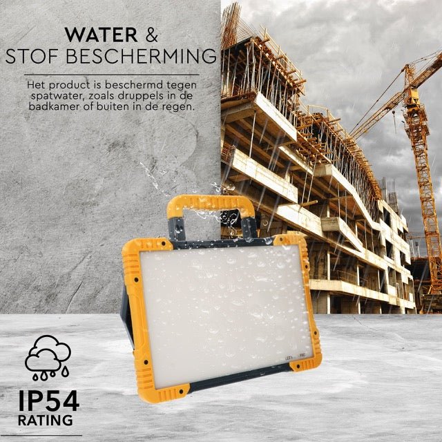 Premium LED bouwlamp 40W – 5 meter snoer – Rough Service Tested – 4300 lumen – IP54 - LED.nl