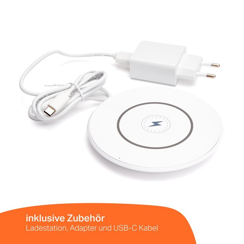 BRILONER - Riffle Mini LED tafellamp snoerloos IP44 met lichtrand, 8,5x20 cm, touchdimmer, oplaadbare batterij, leeslamp, LED lamp, oplaadbare batterij lamp, German Design Award Winner 2025, wit