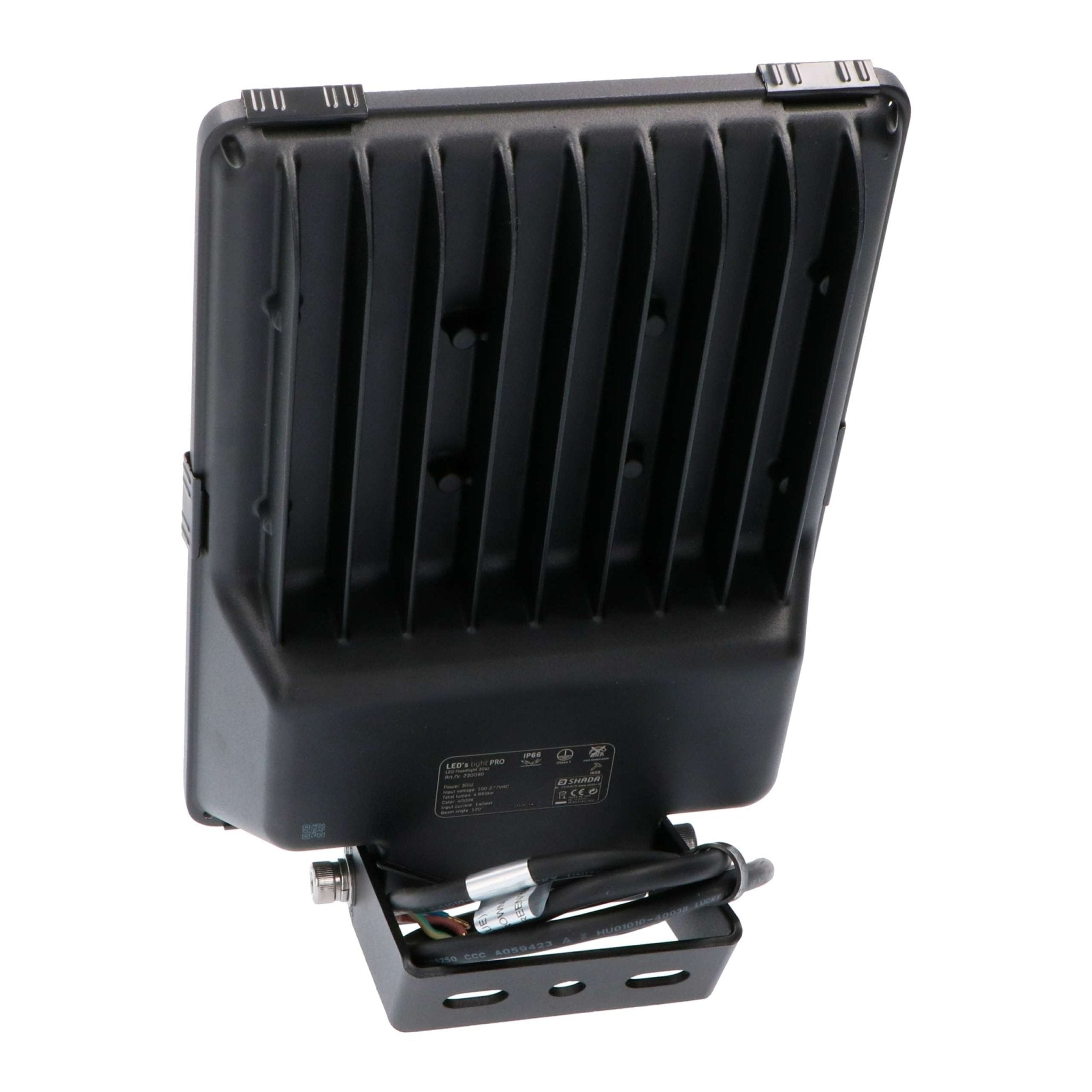 PremiumPro LED Floodlight 30W - Levensduur van 20 jaar - IP66 Waterdicht - 4650 lm - LED.nl