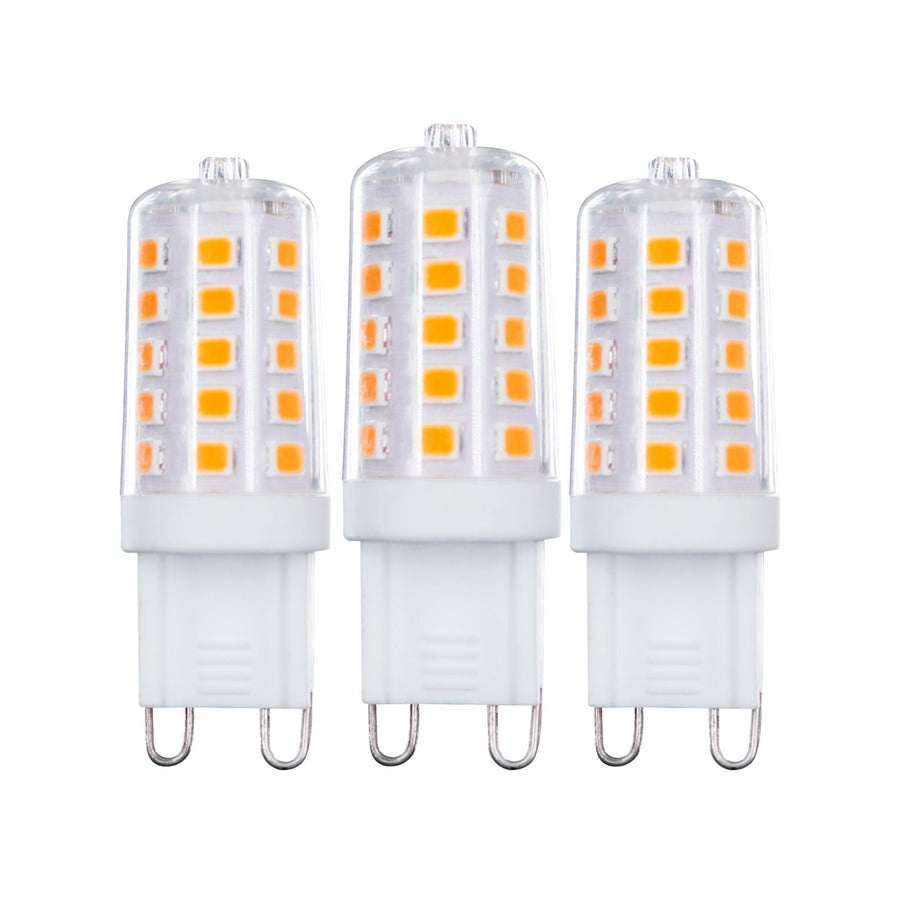 ProDim LED Steeklamp G9 - Dimbaar warm wit licht - 220-240V - 3.5W (28W) - 3 lampjes Dimbare steeklampjes LED.nl
