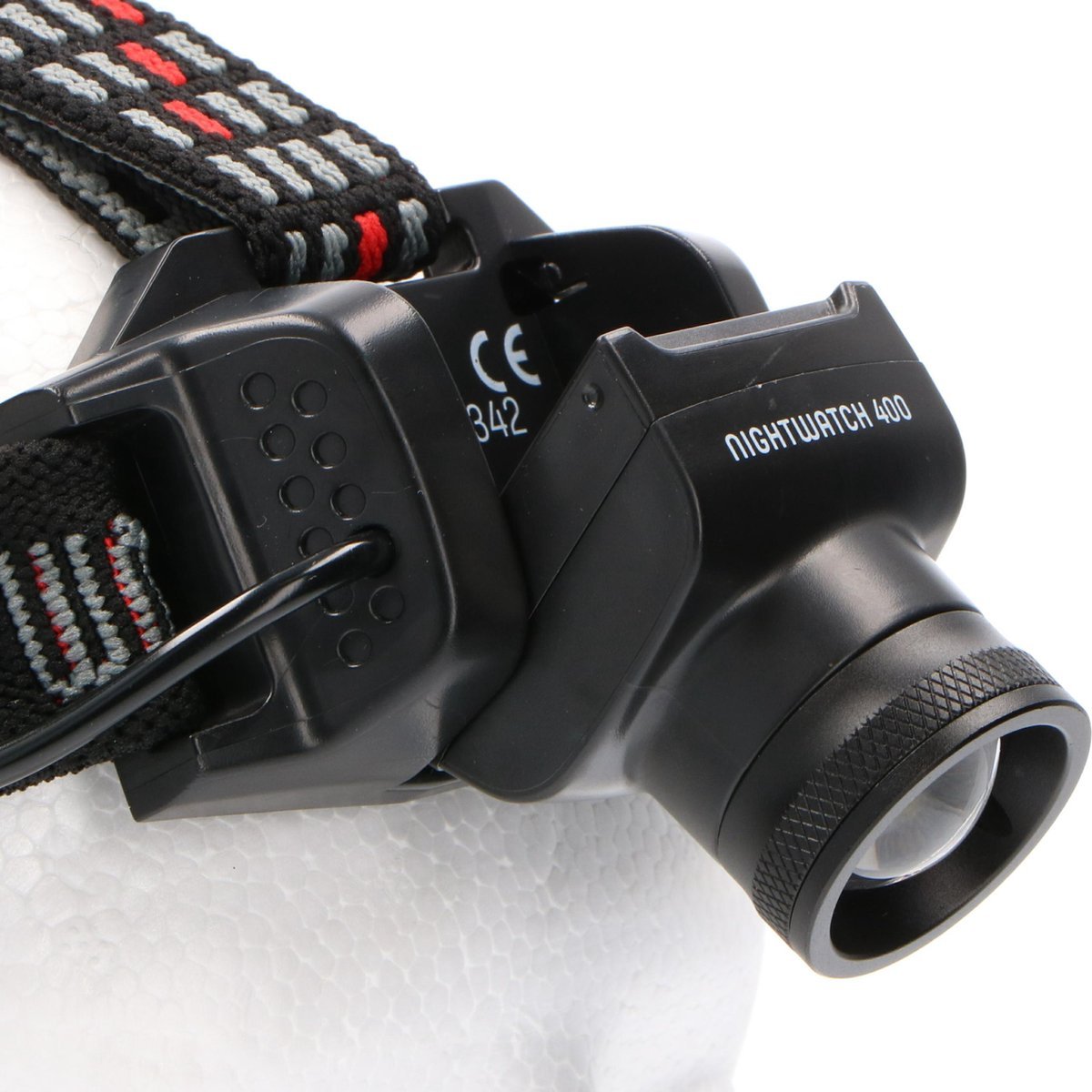 Professional LED Hoofdlamp op batterijen met zoomfunctie - IP44 - Dimbaar licht - 400 lm - LED.nl