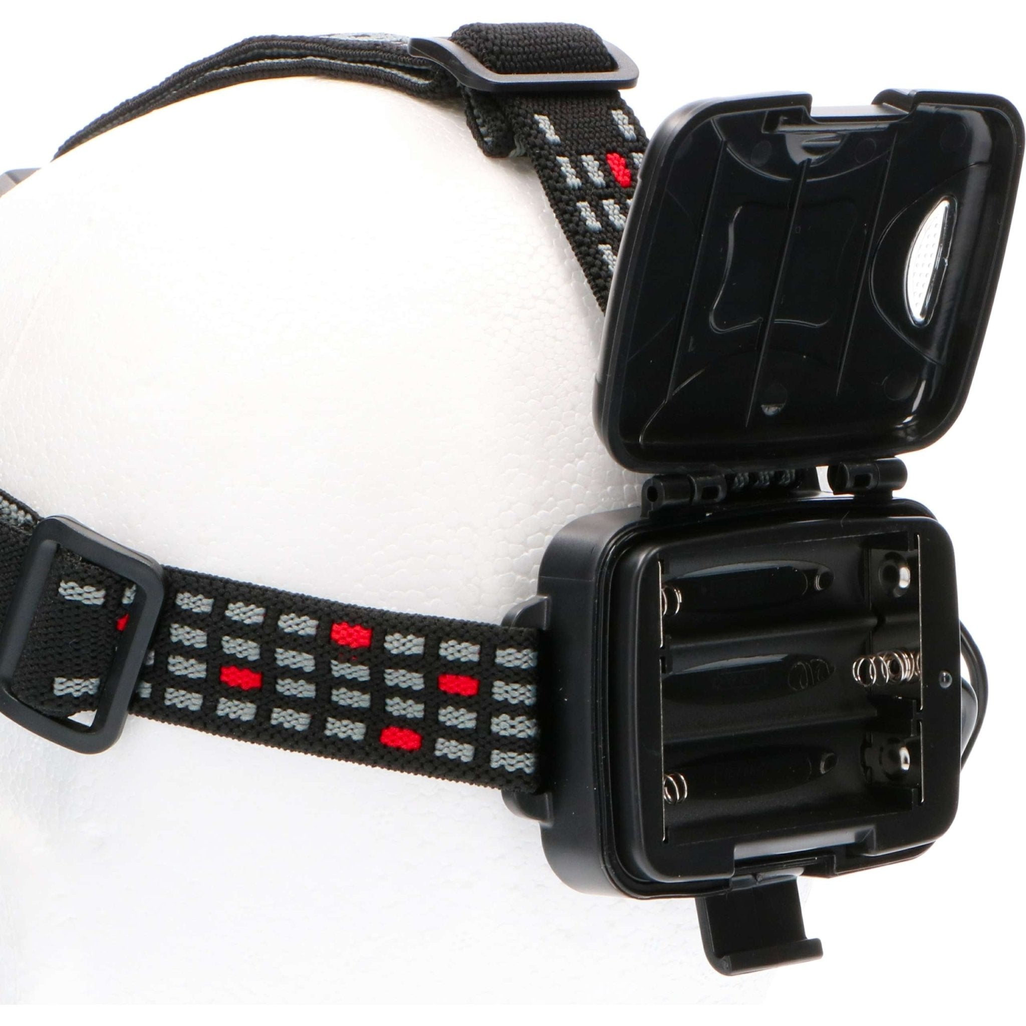 Professional LED Hoofdlamp op batterijen met zoomfunctie - IP44 - Dimbaar licht - 400 lm - LED.nl