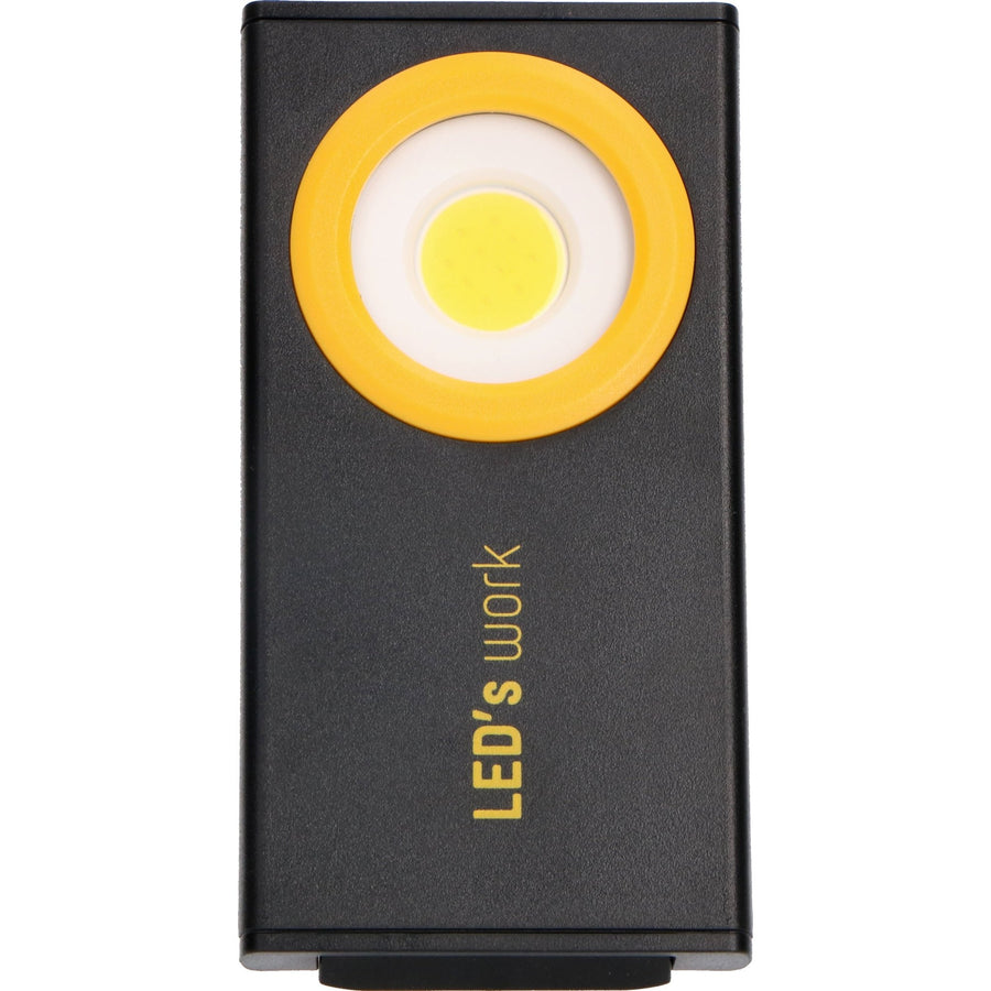 LED's Work Werklamp op Accu 350 - Met magneet, haak of voet - Draadloos & Oplaadbaar - 2 lichtpunten Werklampen LED.nl