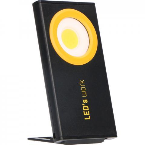Professional Slim LED Werklamp met accu - Draadloos & Oplaadbaar - 2 lichtpunten - LED.nl