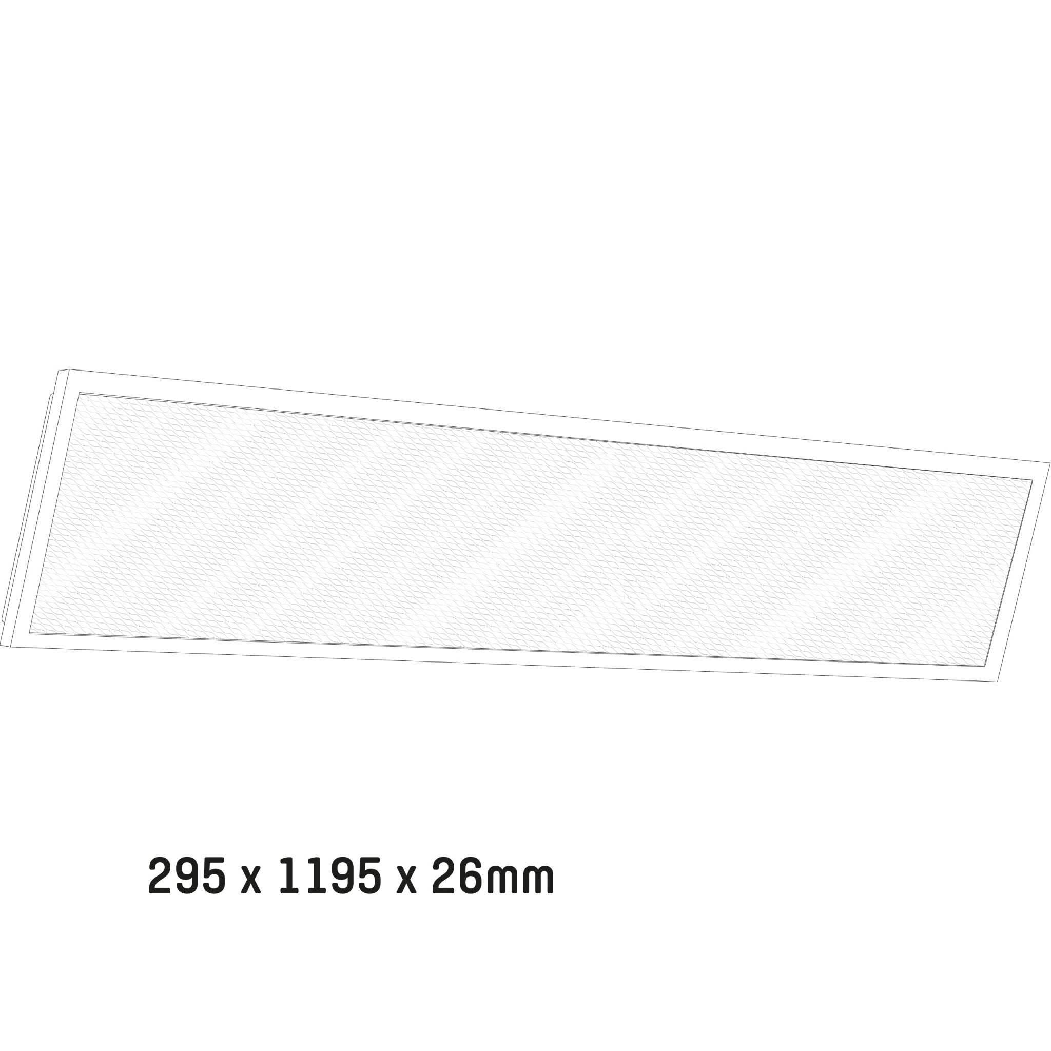 ProLong LED Paneel 30 x 120 cm - Rechthoek - Warm wit licht - 40W - 4000 lm - LED.nl
