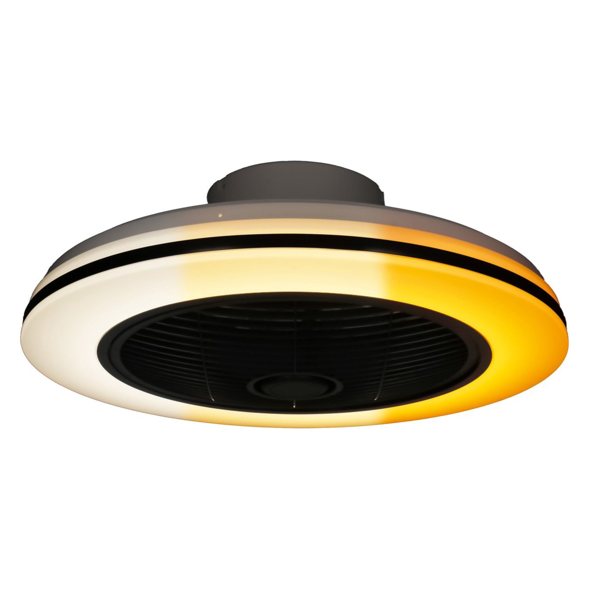 Proventa 3D Air Plafondventilator met verlichting 50 cm - Verspreidt lucht over hele kamer - Met afstandsbediening - LED.nl