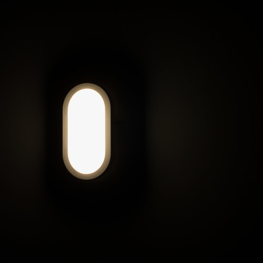 Proventa Outdoor LED Bull eye buitenlamp - Wandlamp model Ovaal voor buitengebruik Wandlampen LED.nl